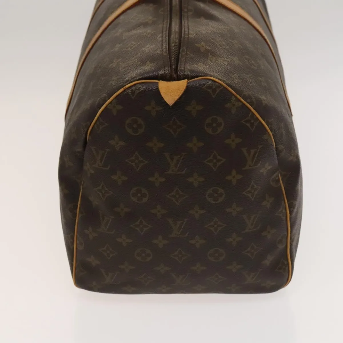 Louis Vuitton Keepall 55 Canvas Travel Bag (Pre-Owned)