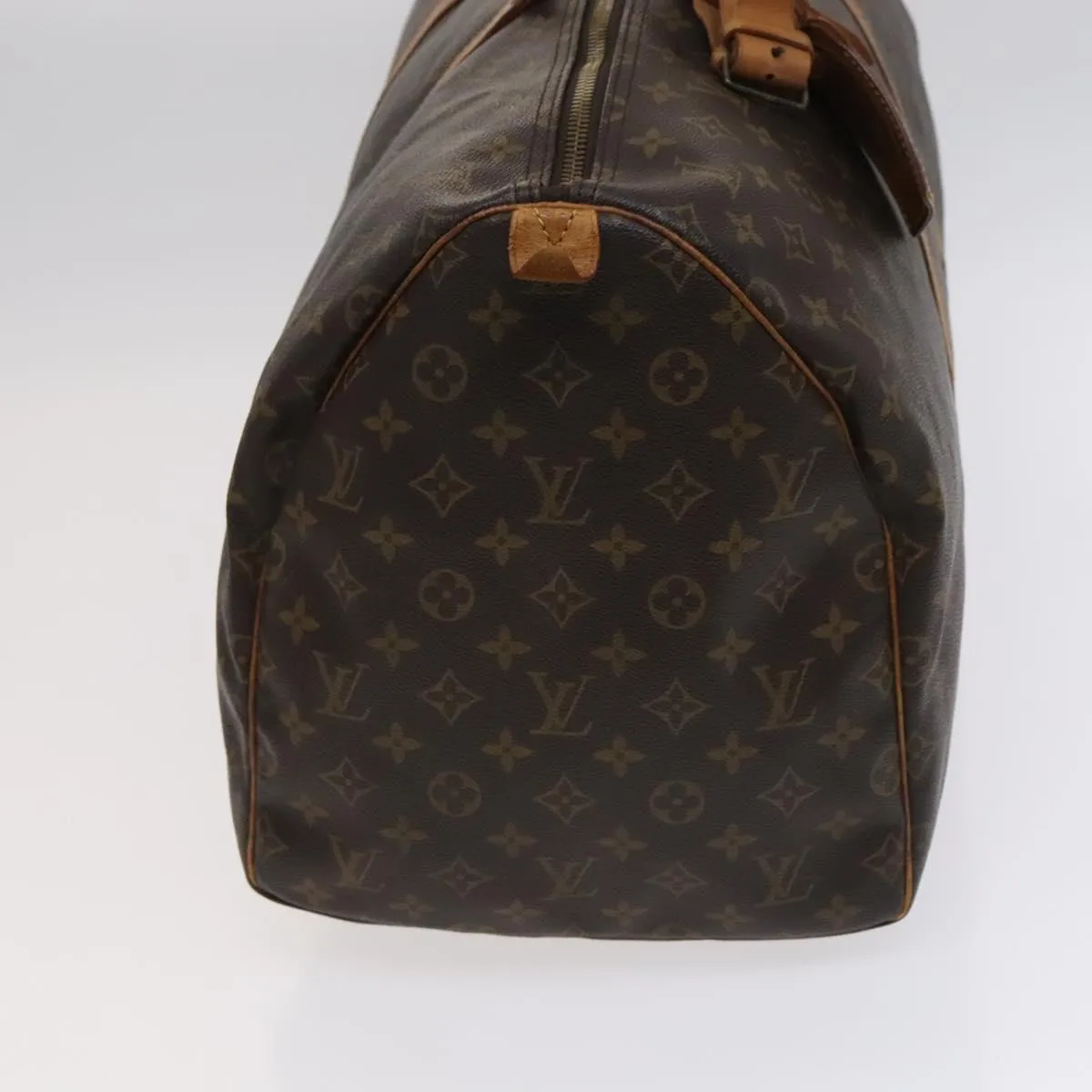 Louis Vuitton Keepall 55 Canvas Travel Bag (Pre-Owned)
