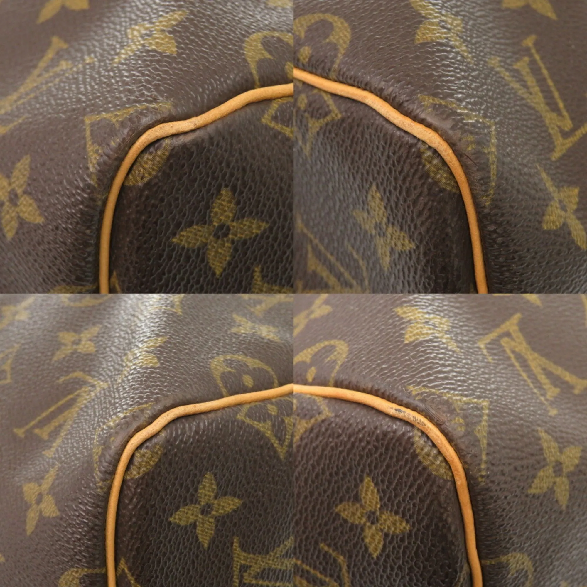 Louis Vuitton Keepall 55 Canvas Travel Bag (Pre-Owned)