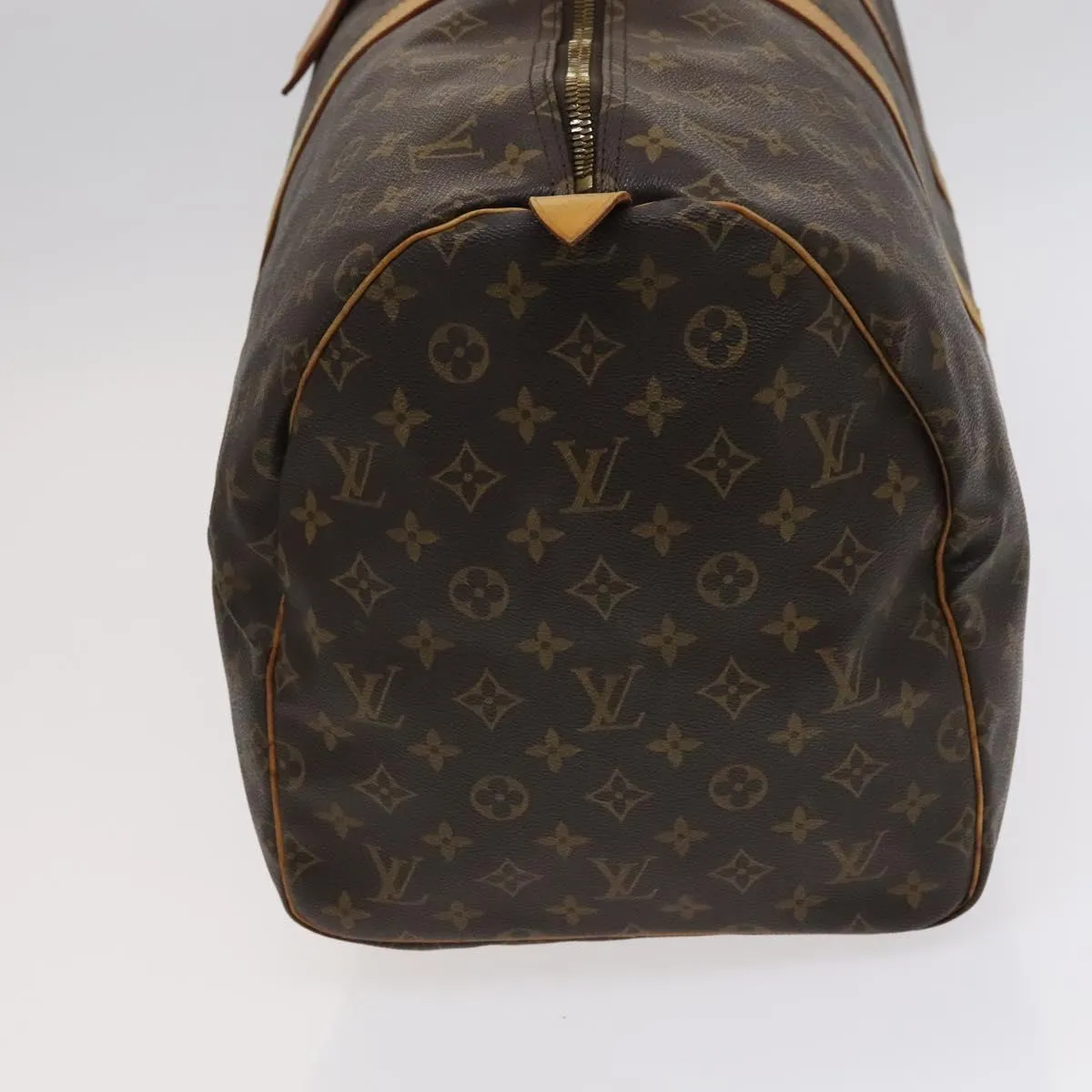 Louis Vuitton Keepall 55 Canvas Travel Bag (Pre-Owned)