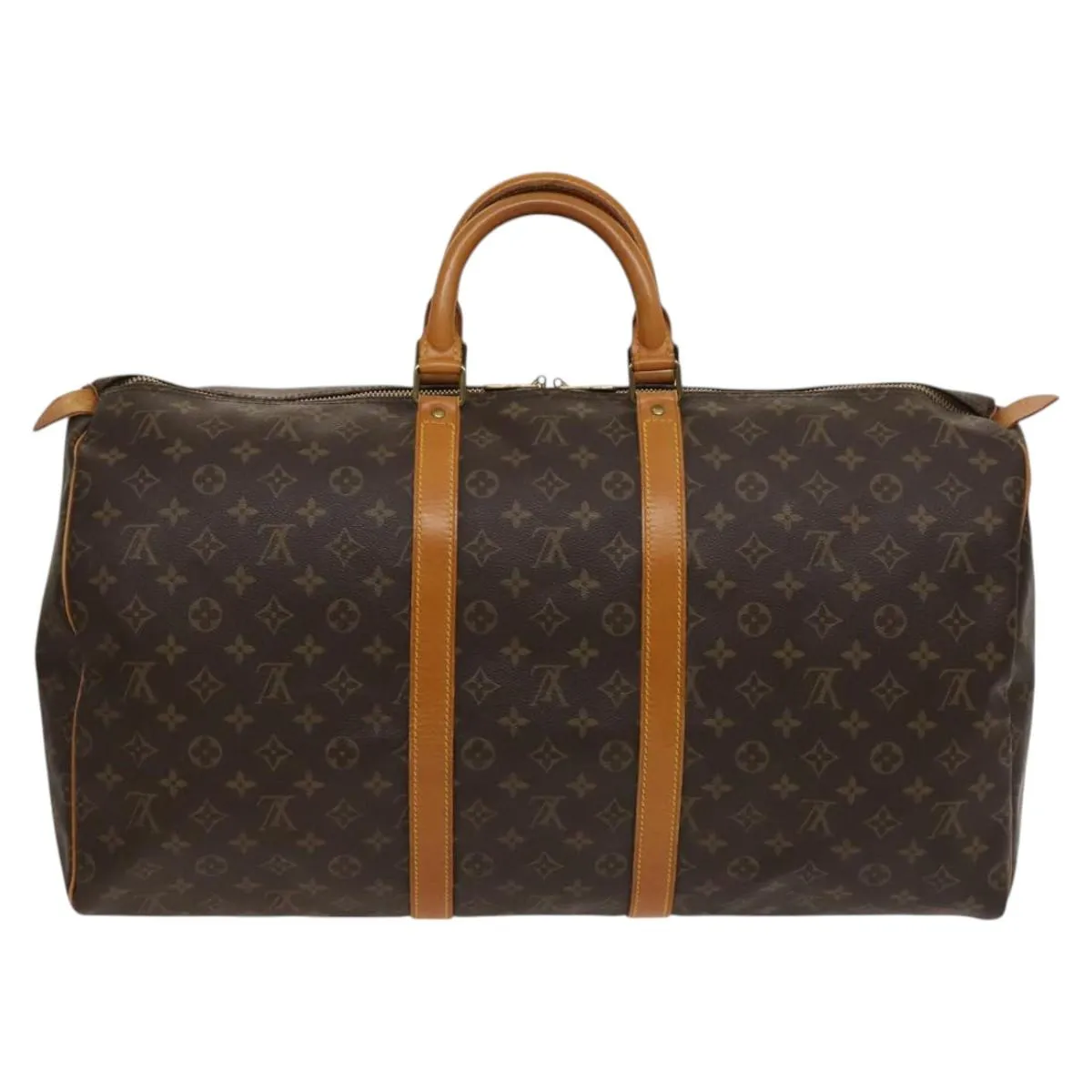 Louis Vuitton Keepall 55 Canvas Travel Bag (Pre-Owned)