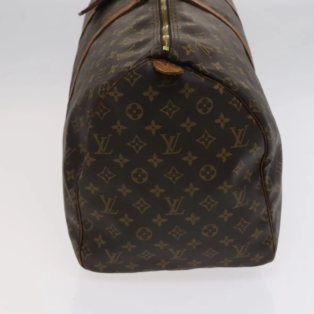 Louis Vuitton Keepall 55 Canvas Travel Bag (Pre-Owned)