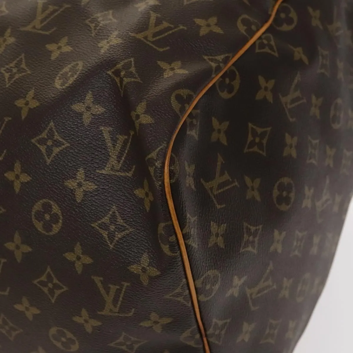 Louis Vuitton Keepall 55 Canvas Travel Bag (Pre-Owned)