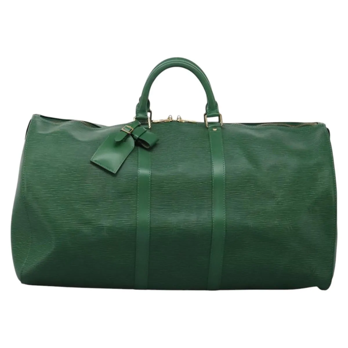 Louis Vuitton Keepall 55 Leather Travel Bag (Pre-Owned)