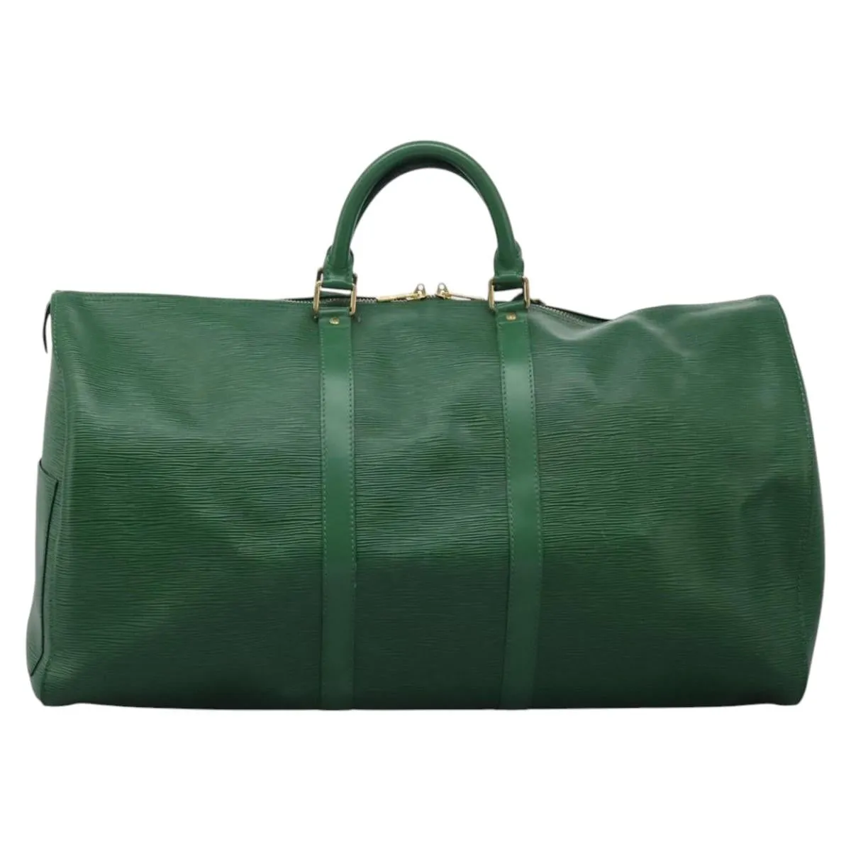 Louis Vuitton Keepall 55 Leather Travel Bag (Pre-Owned)