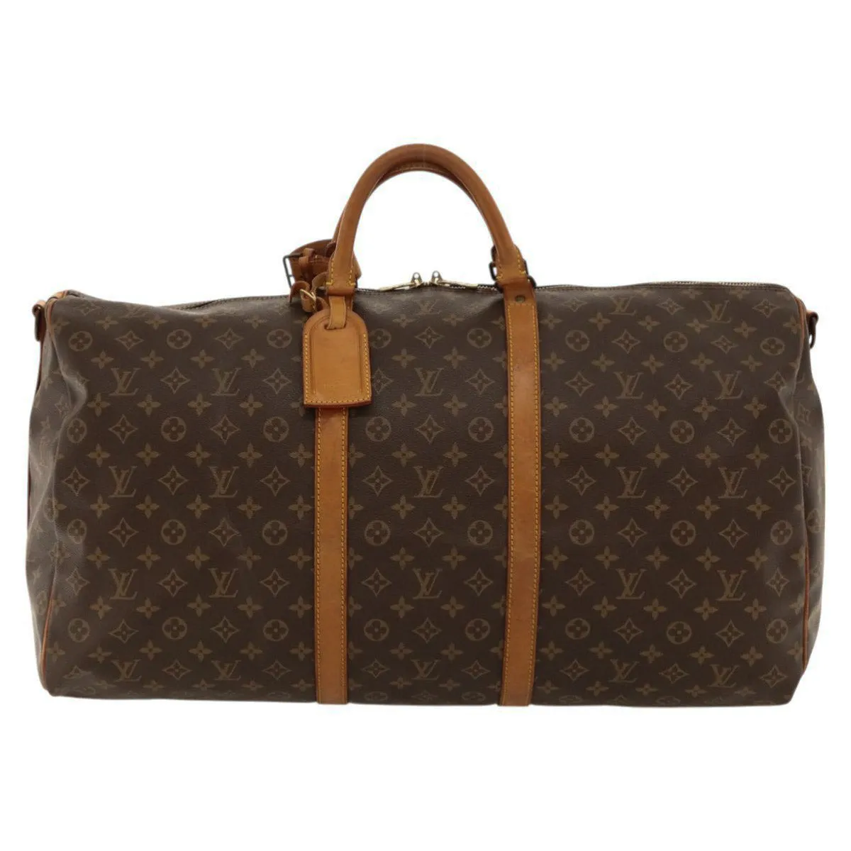 Louis Vuitton Keepall 60 Canvas Travel Bag (Pre-Owned)