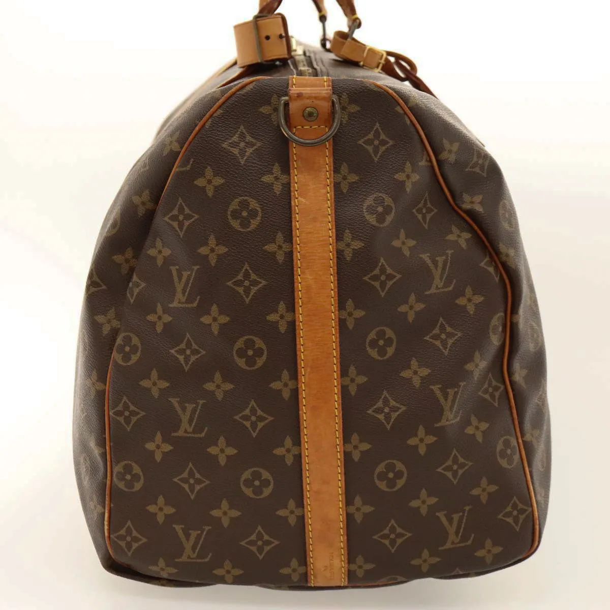 Louis Vuitton Keepall 60 Canvas Travel Bag (Pre-Owned)