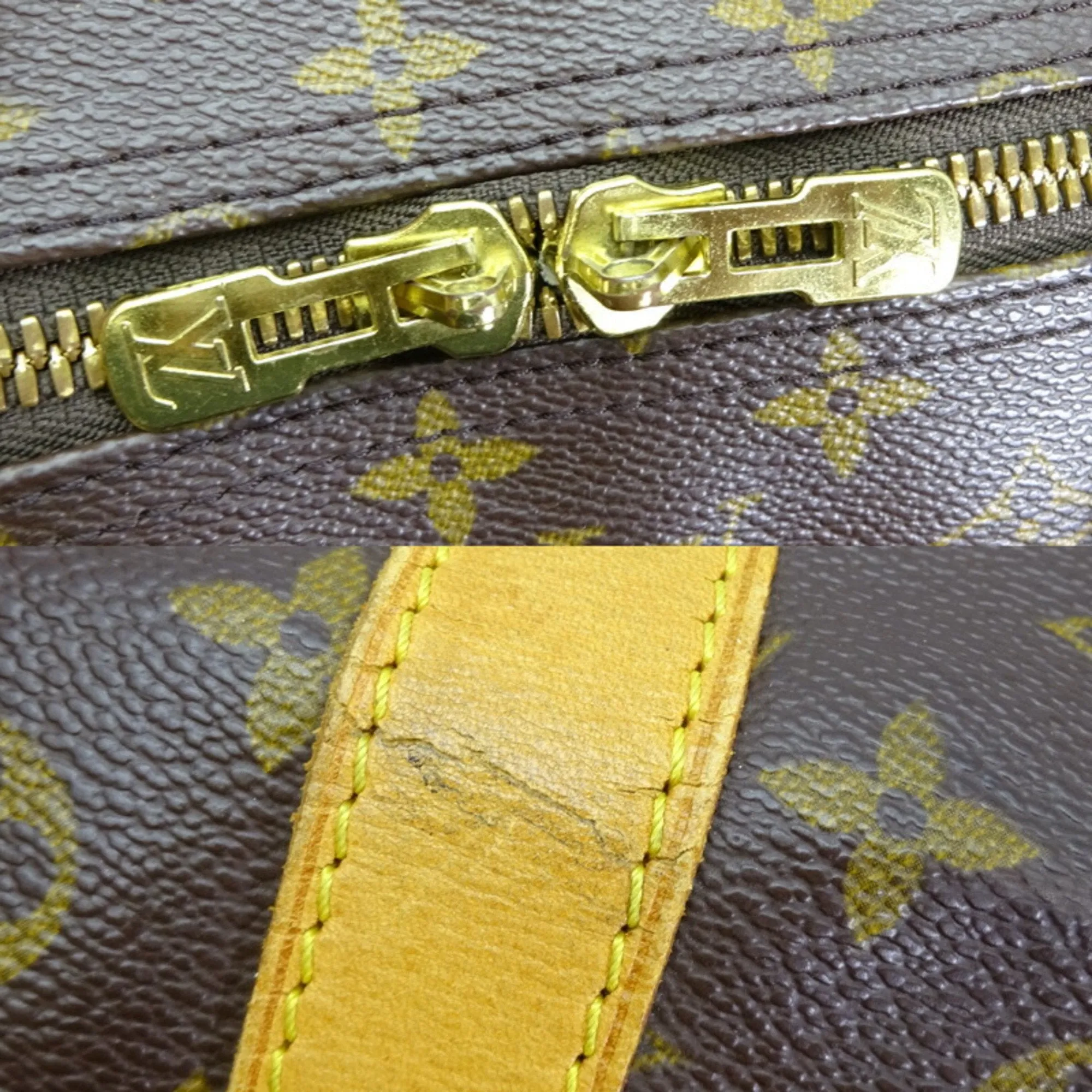 Louis Vuitton Keepall 60 Canvas Travel Bag (Pre-Owned)