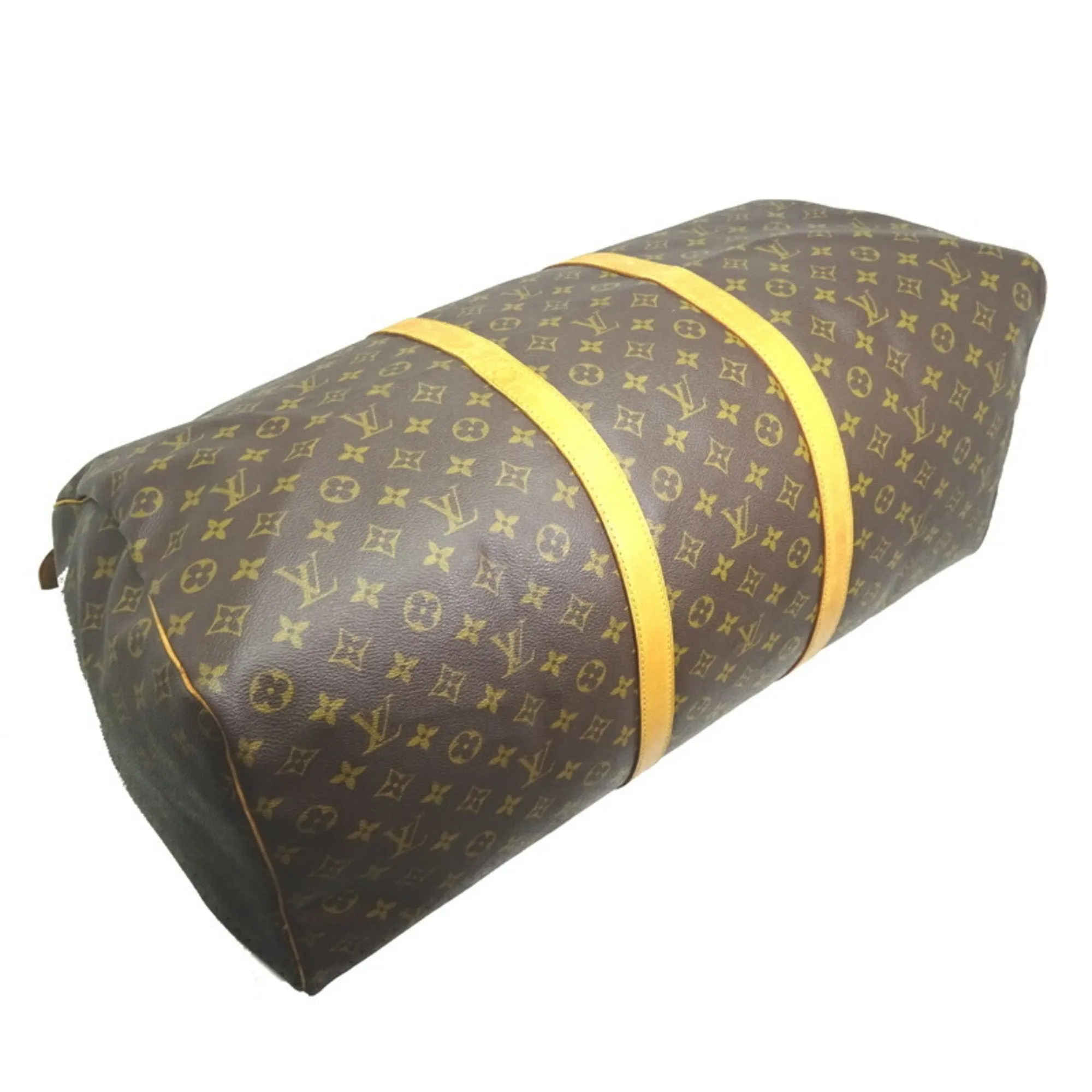 Louis Vuitton Keepall 60 Canvas Travel Bag (Pre-Owned)