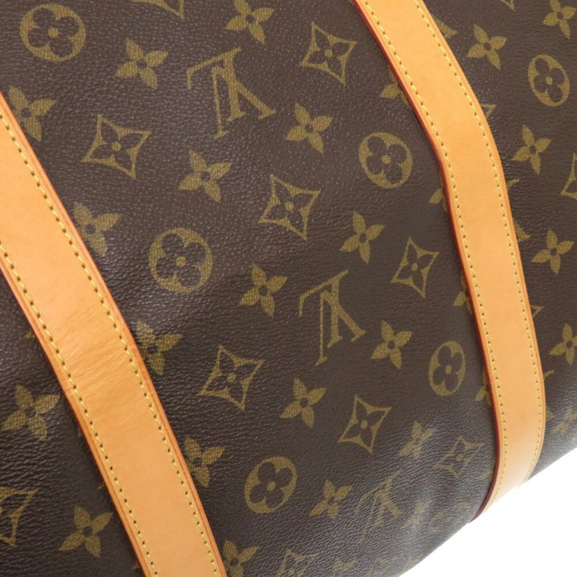 Louis Vuitton Keepall 60 Canvas Travel Bag (Pre-Owned)