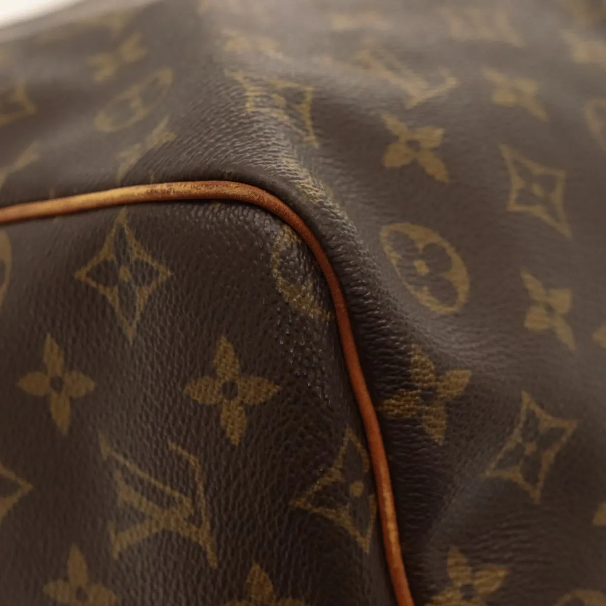 Louis Vuitton Keepall 60 Canvas Travel Bag (Pre-Owned)