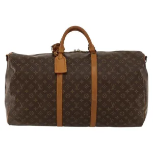 Louis Vuitton Keepall 60 Canvas Travel Bag (Pre-Owned)