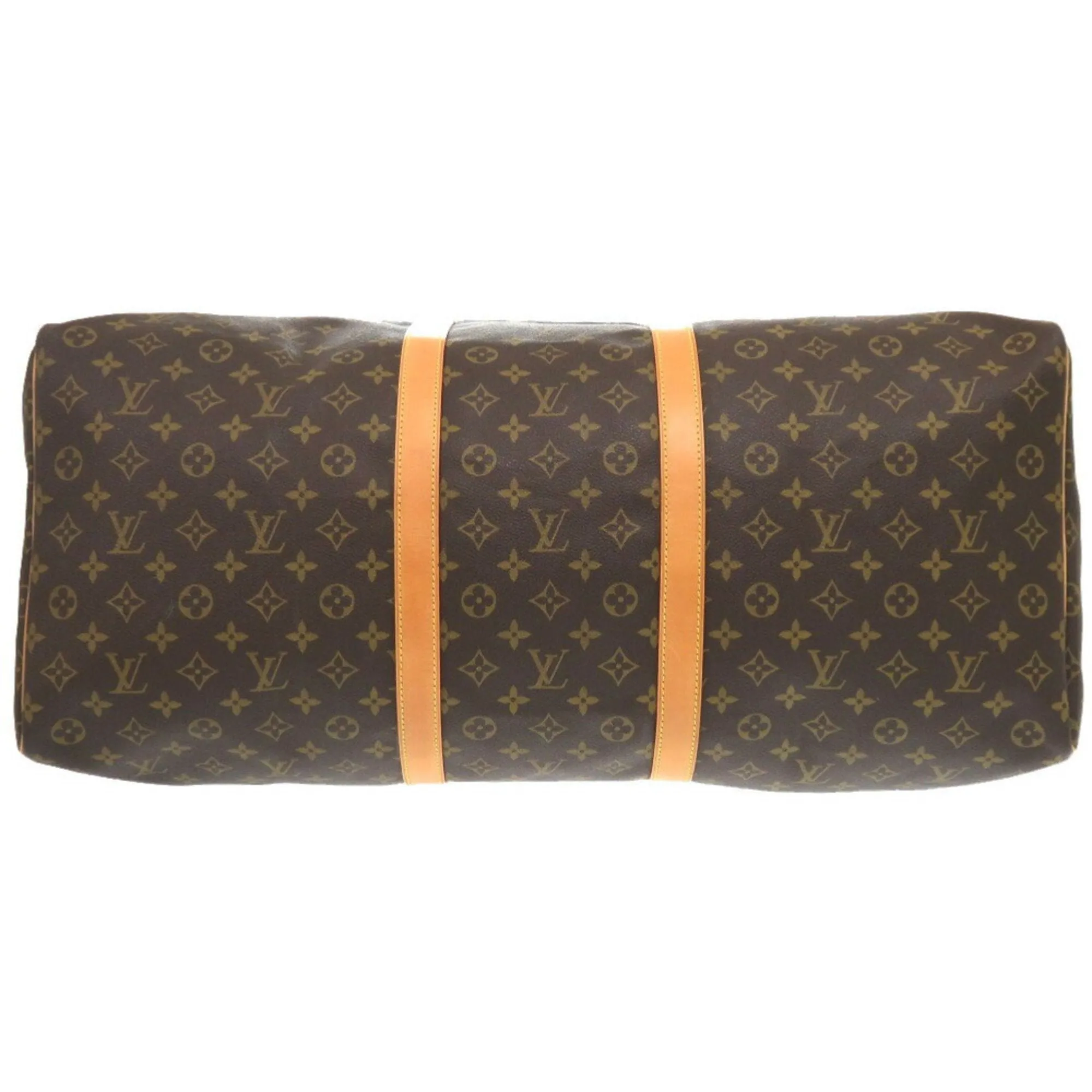 Louis Vuitton Keepall 60 Canvas Travel Bag (Pre-Owned)