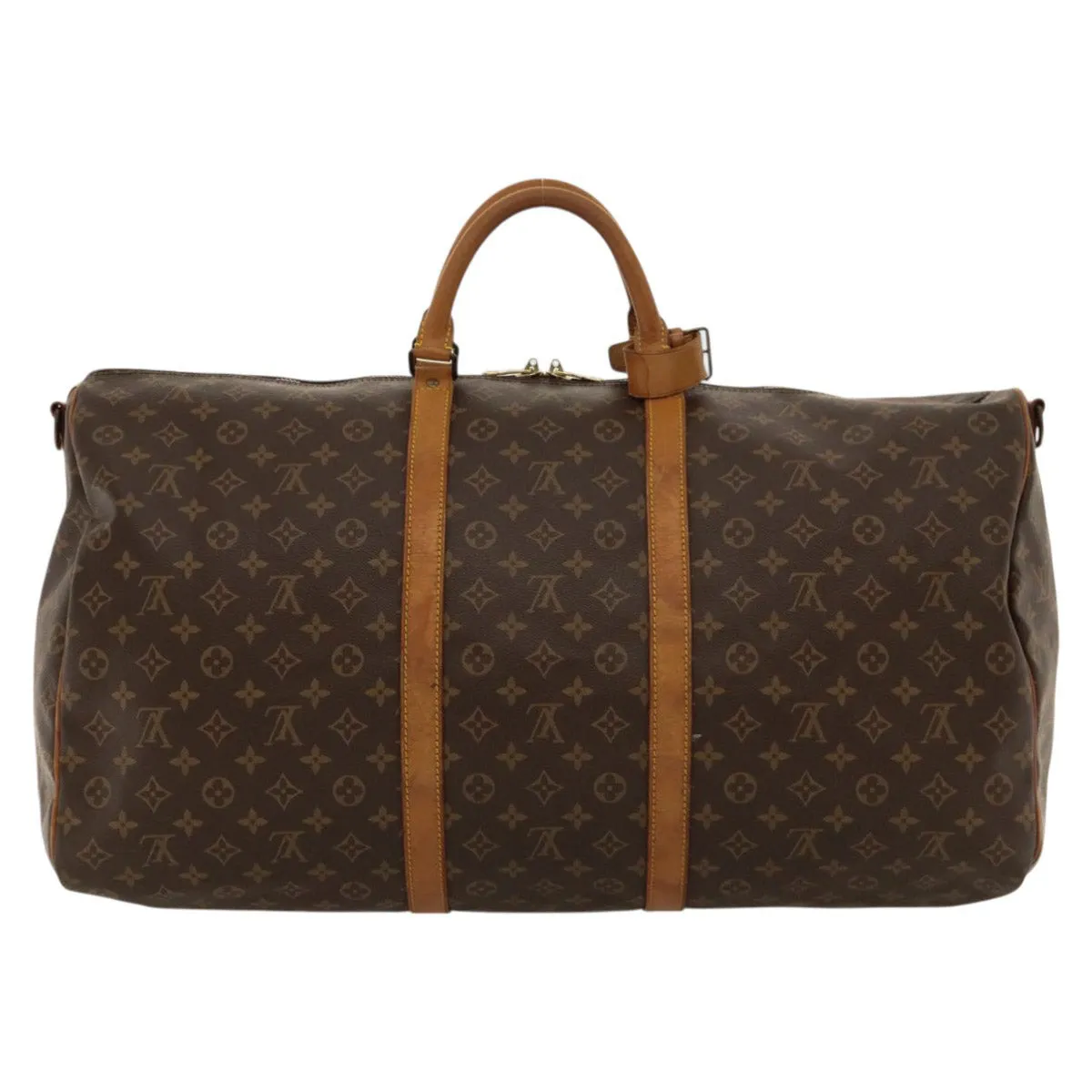 Louis Vuitton Keepall 60 Canvas Travel Bag (Pre-Owned)
