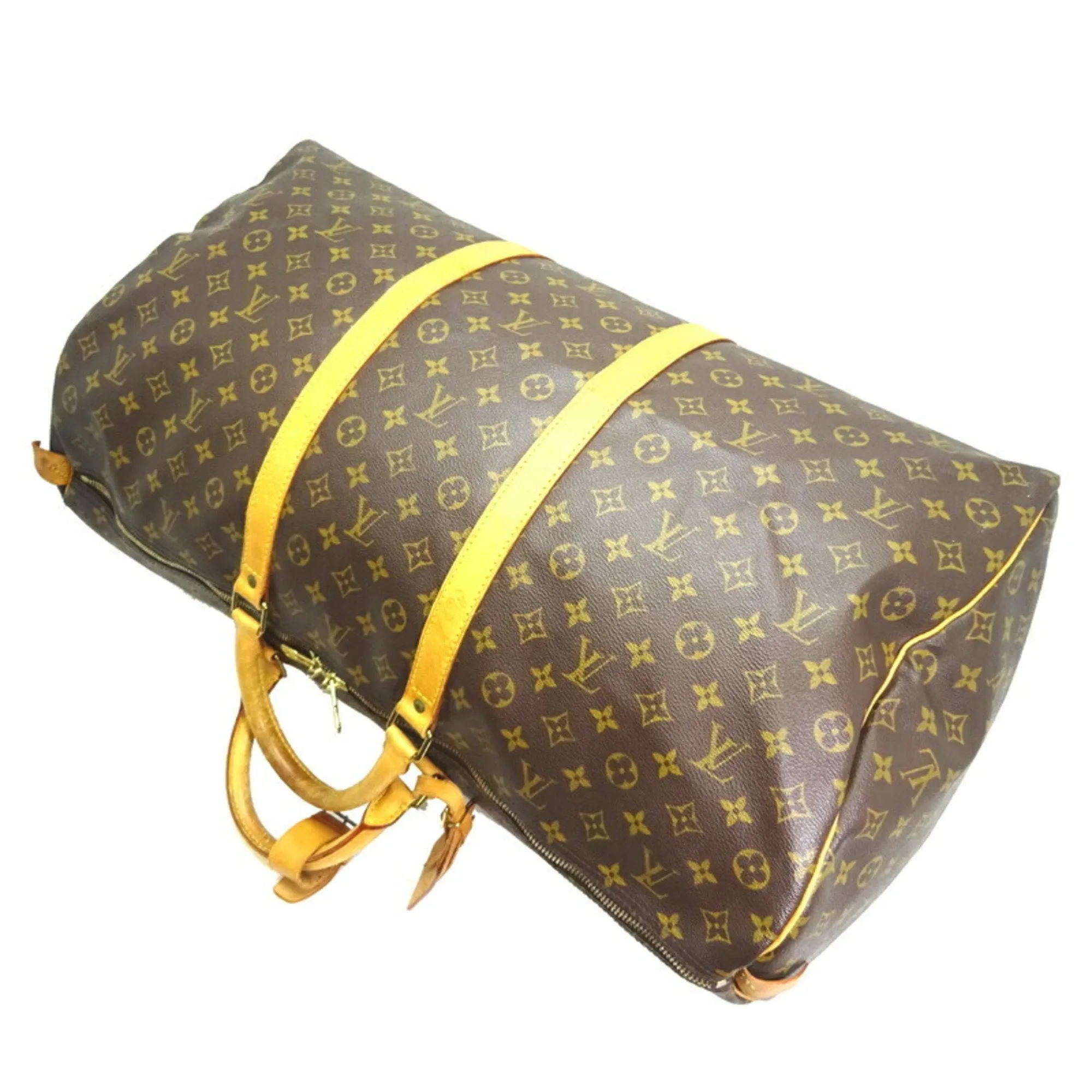 Louis Vuitton Keepall 60 Canvas Travel Bag (Pre-Owned)