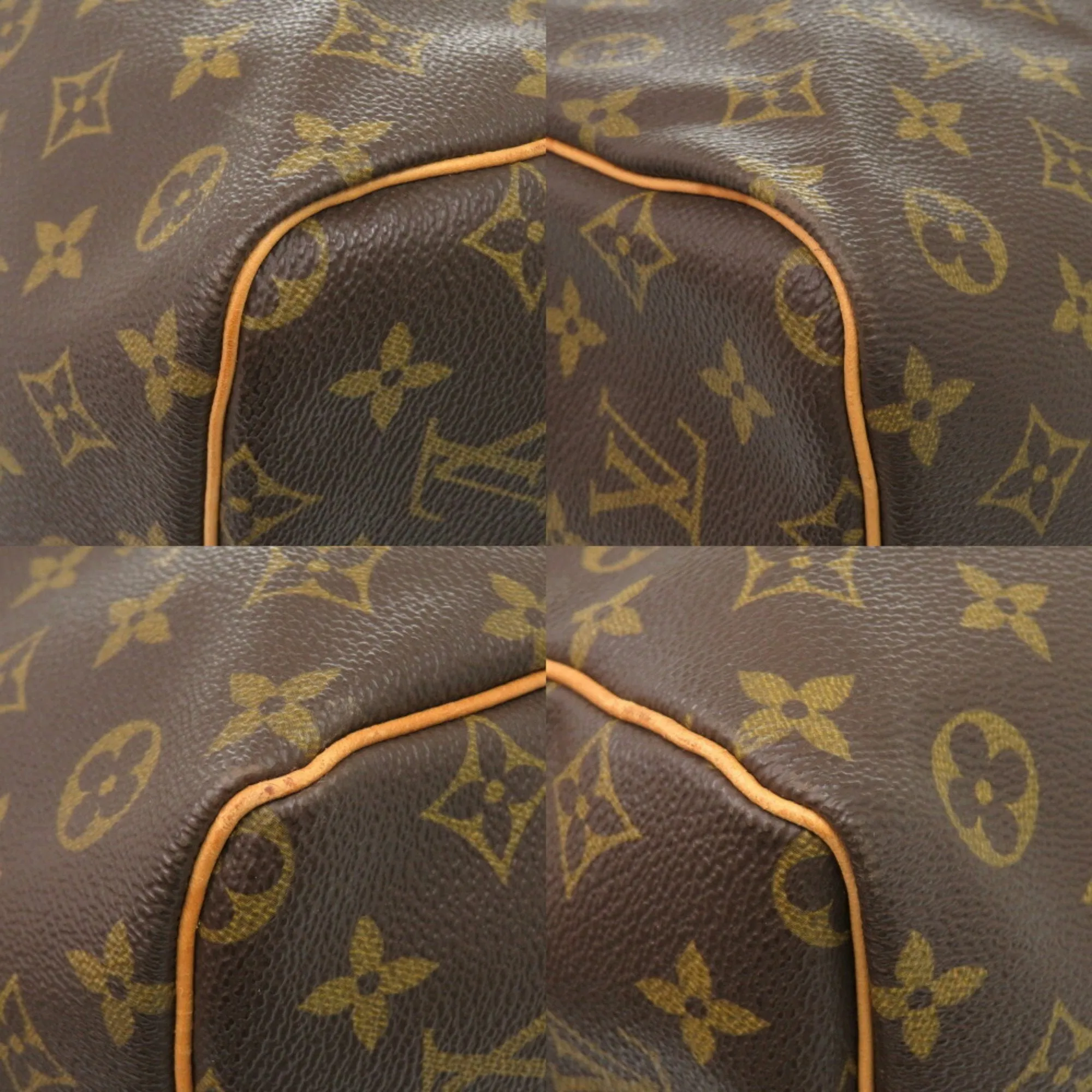 Louis Vuitton Keepall 60 Canvas Travel Bag (Pre-Owned)