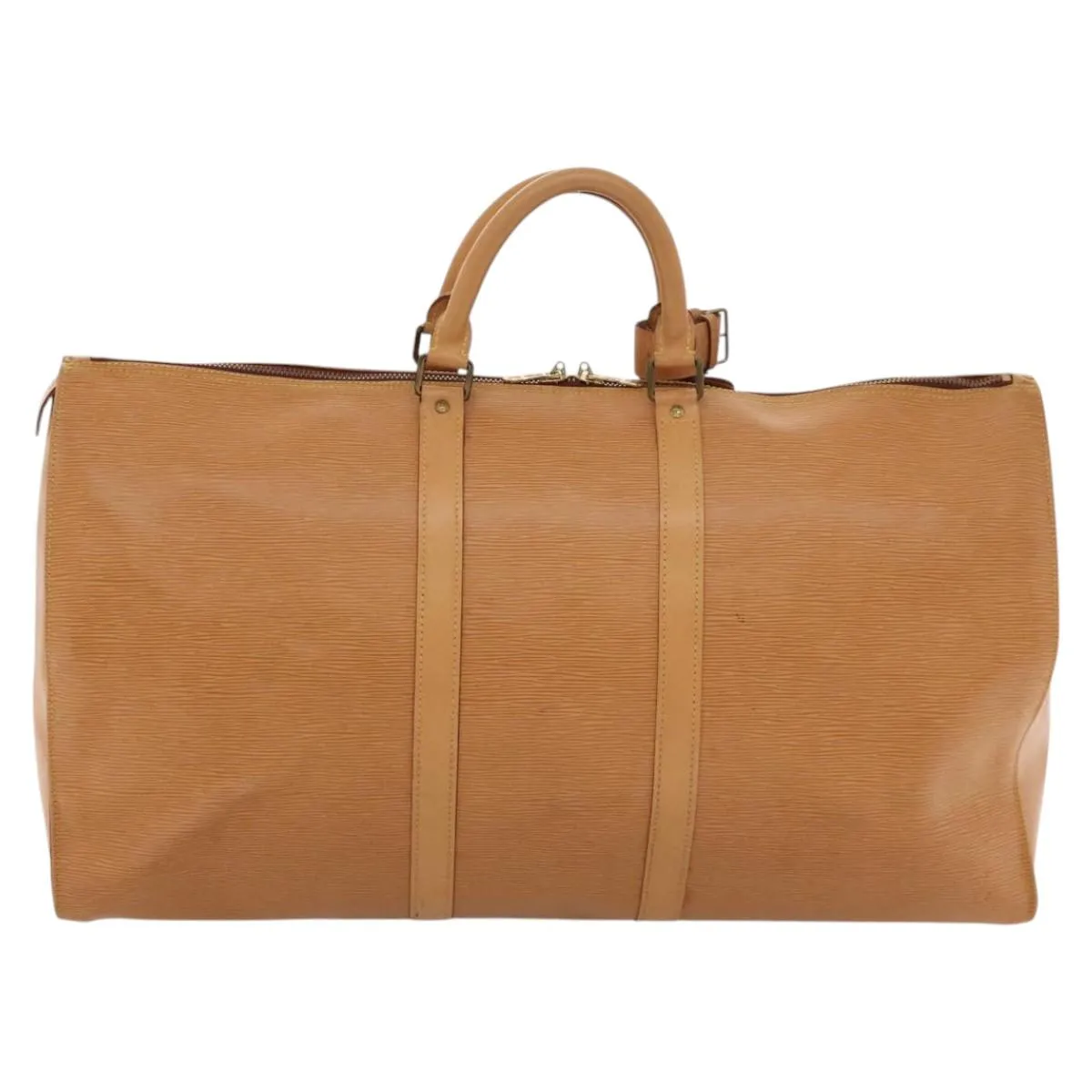Louis Vuitton Keepall 60 Leather Travel Bag (Pre-Owned)