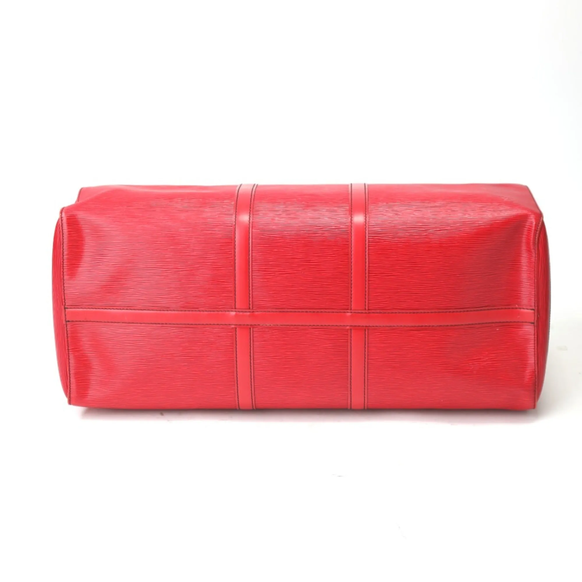 Louis Vuitton Keepall 60 Leather Travel Bag (Pre-Owned)