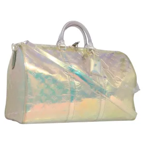 Louis Vuitton Keepall Bandouliere 50 Leather Travel Bag (Pre-Owned)