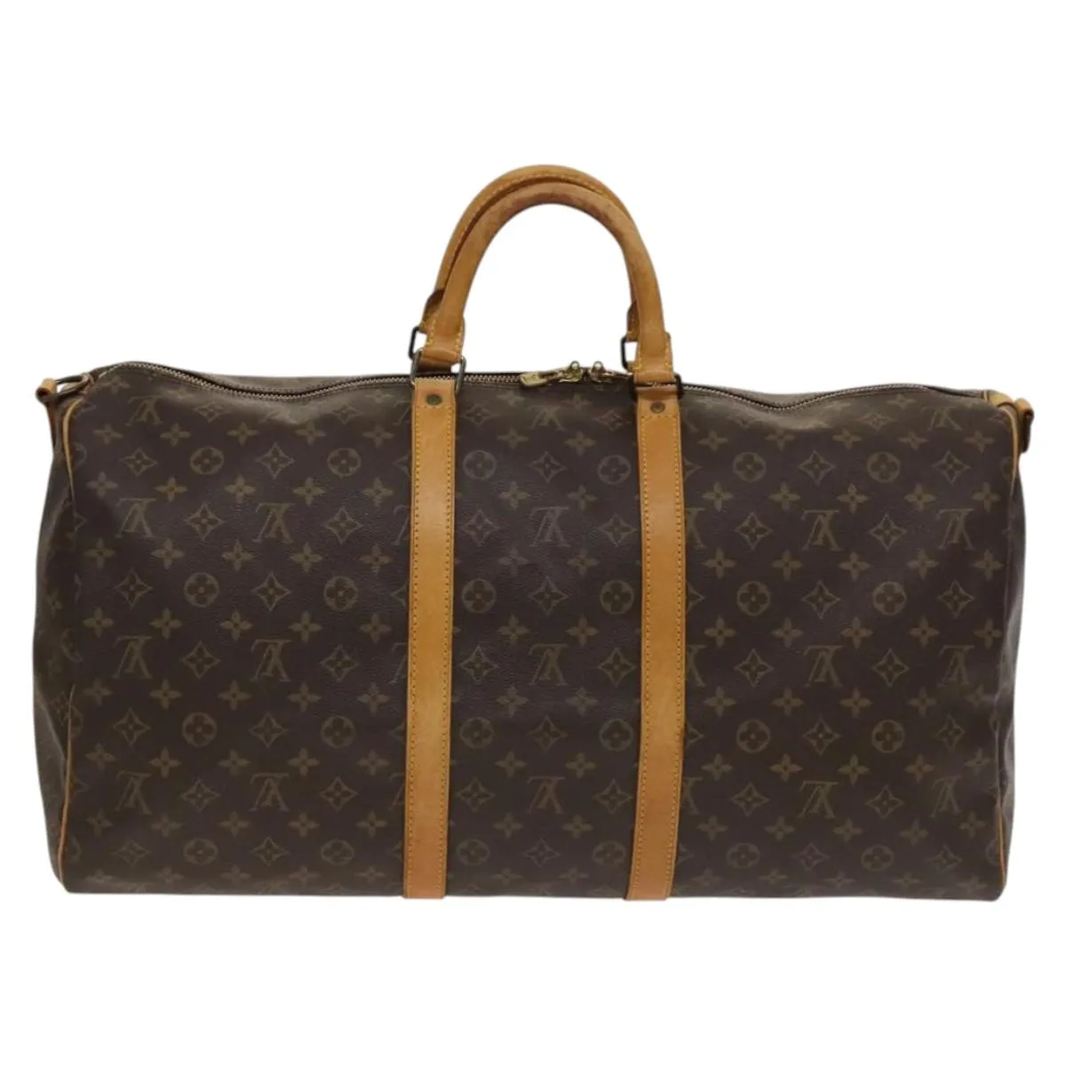 Louis Vuitton Keepall Bandouliere 55 Canvas Travel Bag (Pre-Owned)
