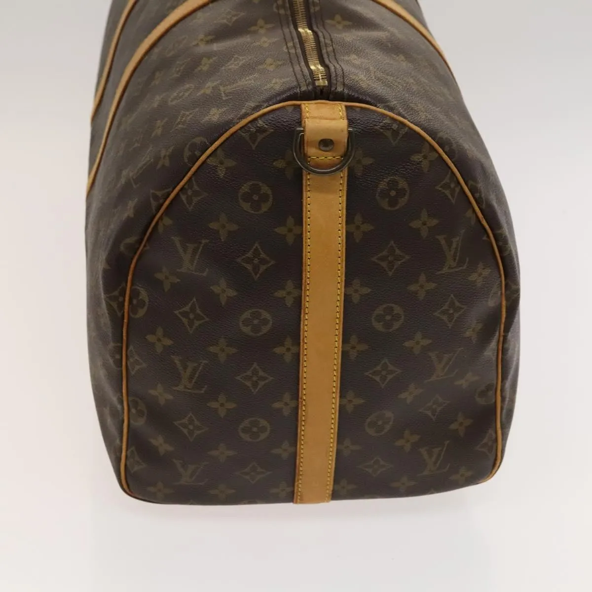 Louis Vuitton Keepall Bandouliere 55 Canvas Travel Bag (Pre-Owned)