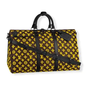 Louis Vuitton Keepall Triangle Bandouli??re 50 Yellow