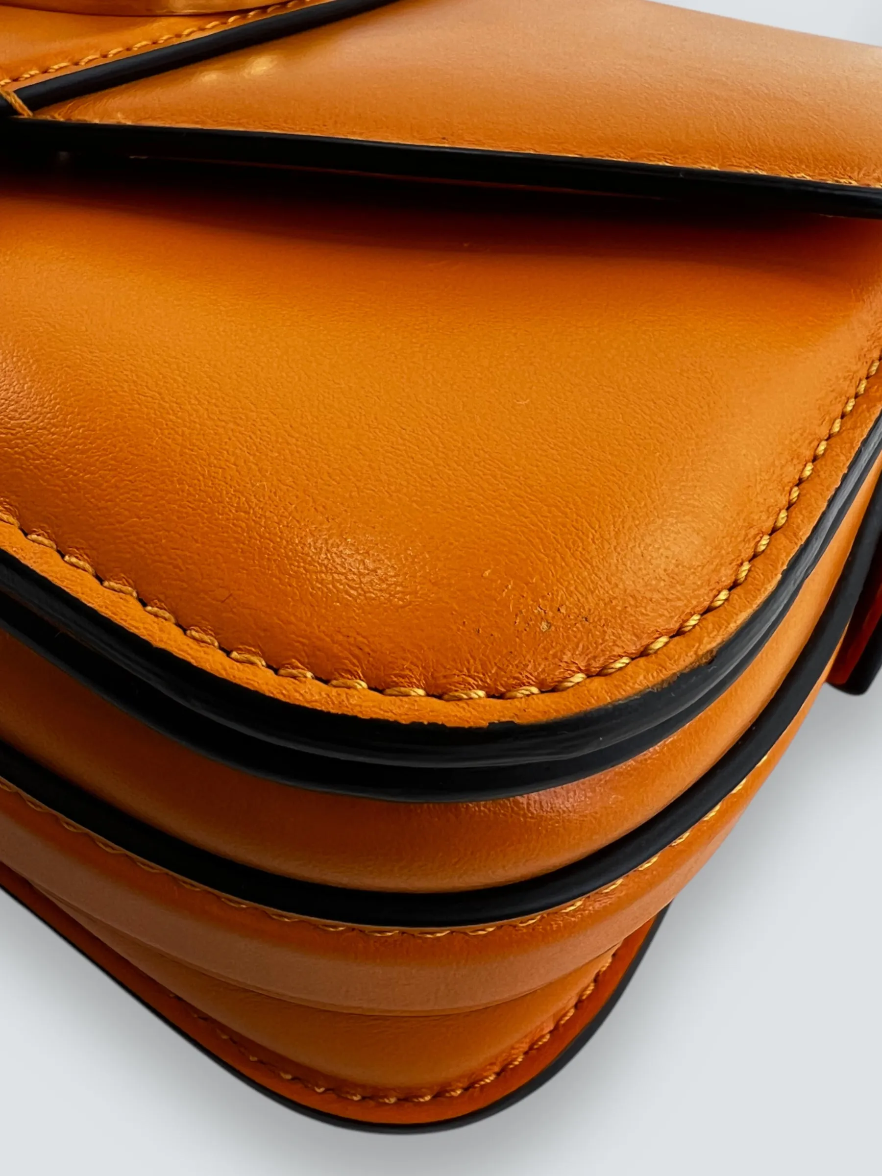 Louis Vuitton Light Tan Leather Sac A Main Point 9 Crossbody