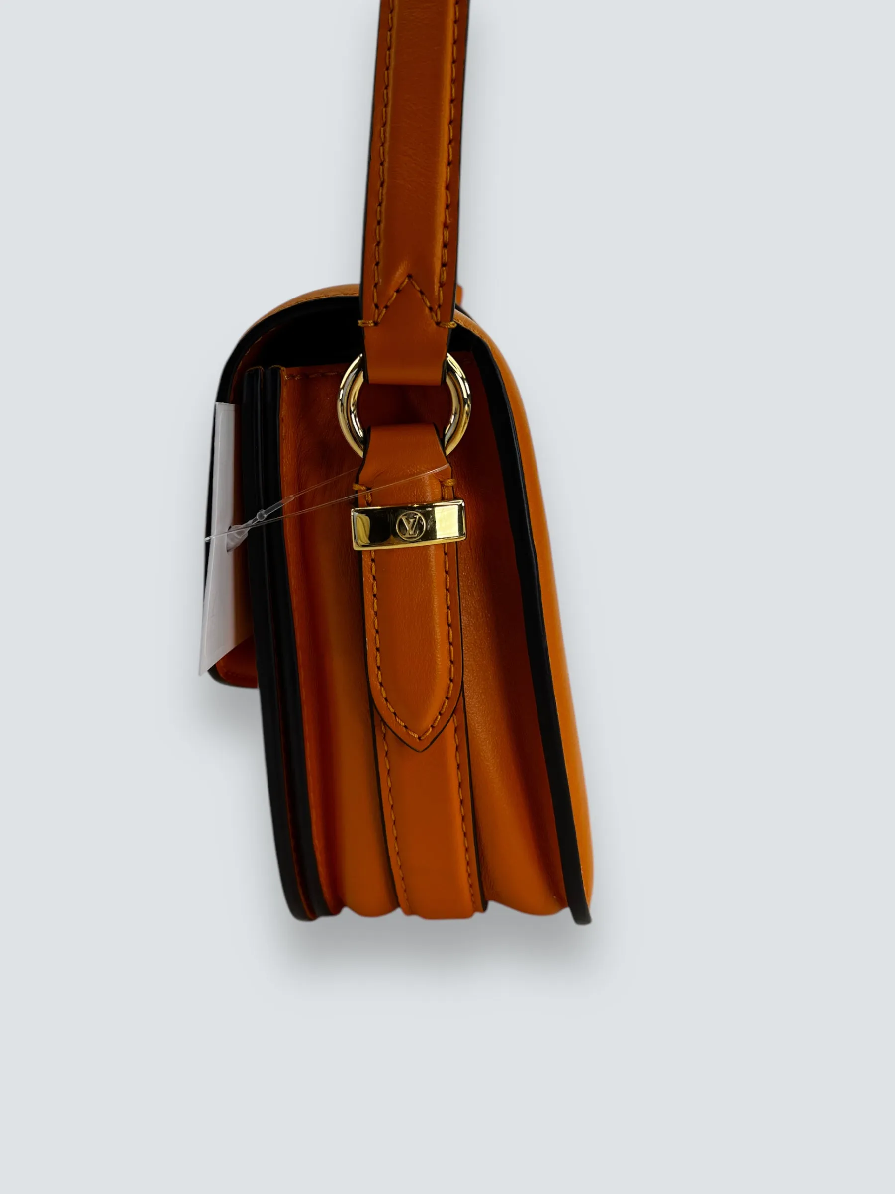 Louis Vuitton Light Tan Leather Sac A Main Point 9 Crossbody