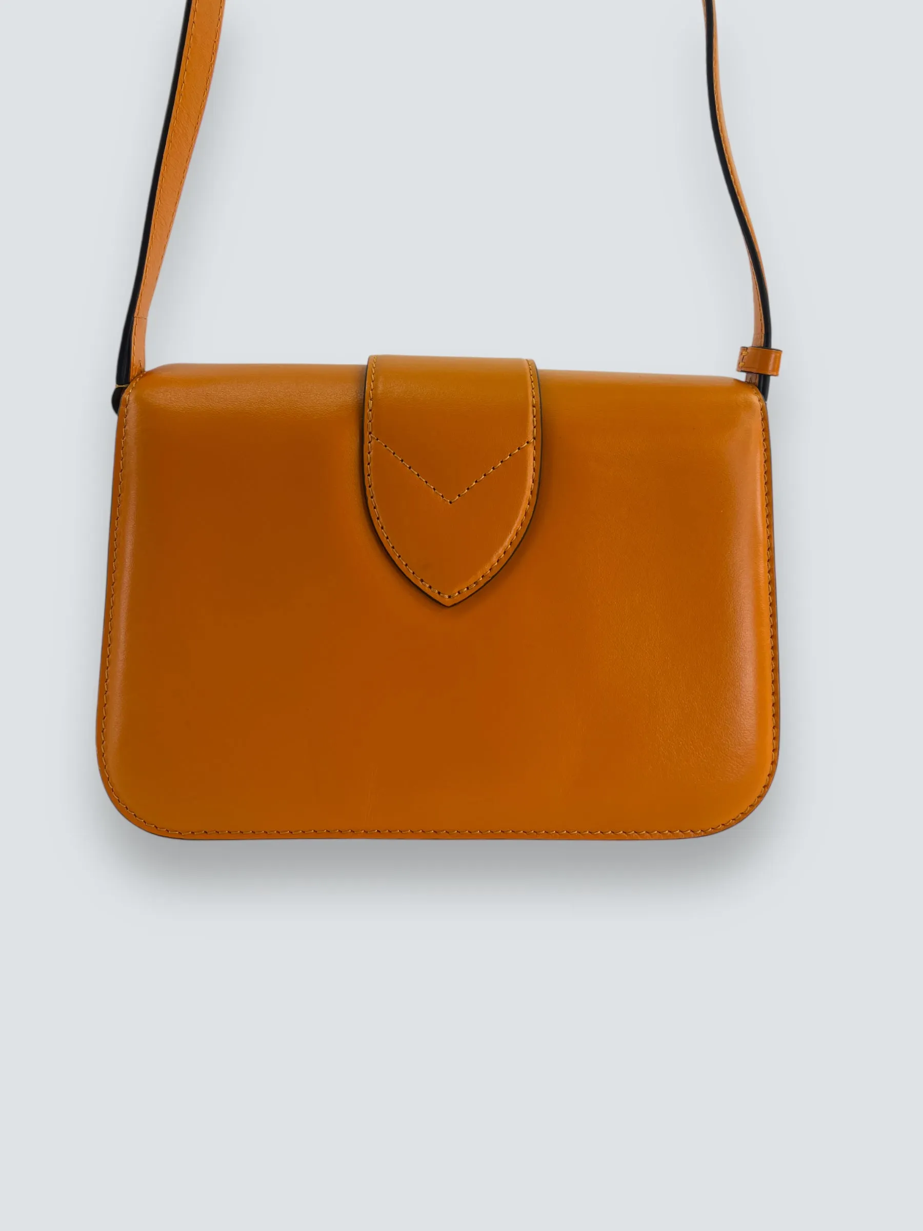 Louis Vuitton Light Tan Leather Sac A Main Point 9 Crossbody