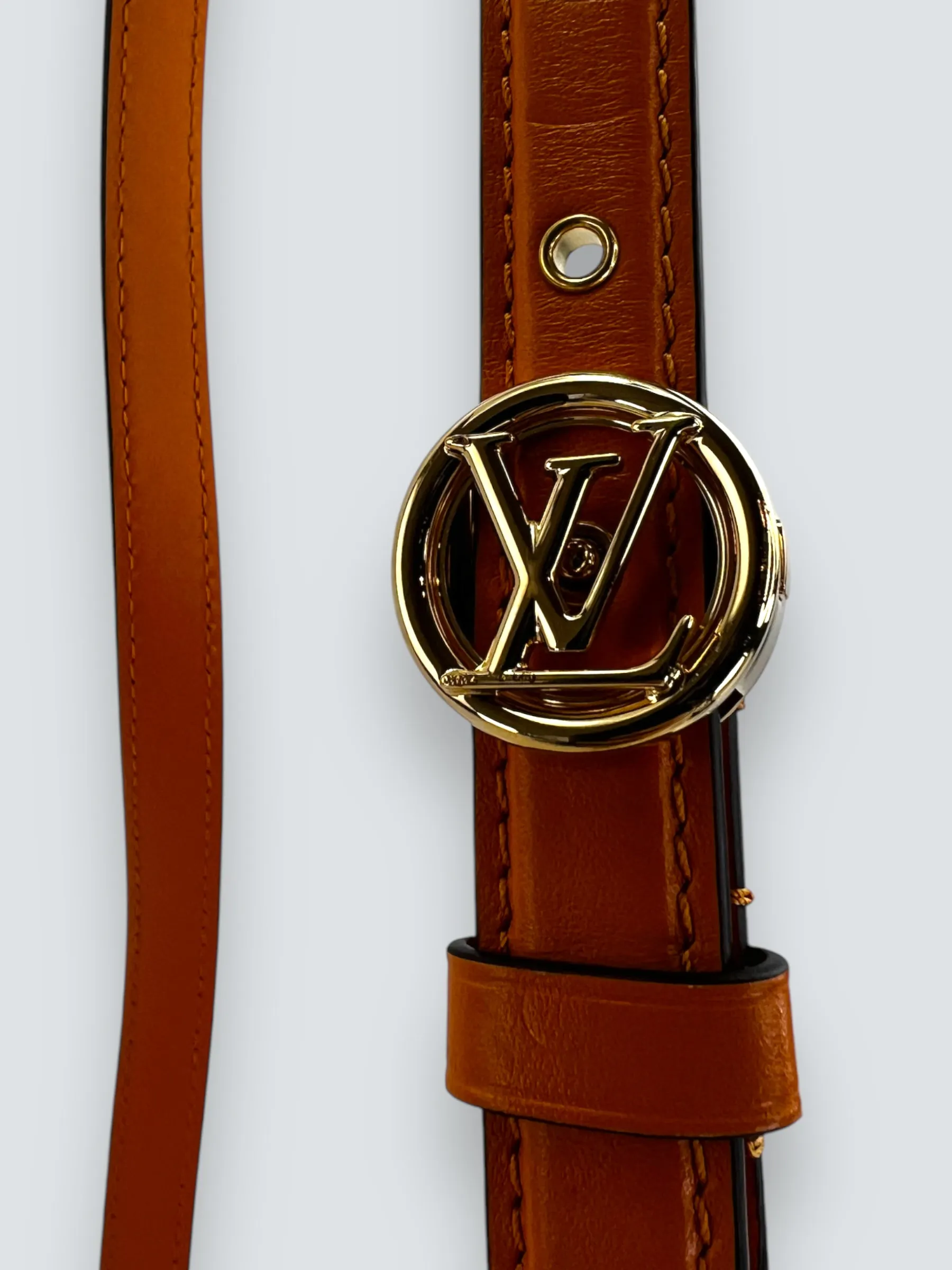 Louis Vuitton Light Tan Leather Sac A Main Point 9 Crossbody