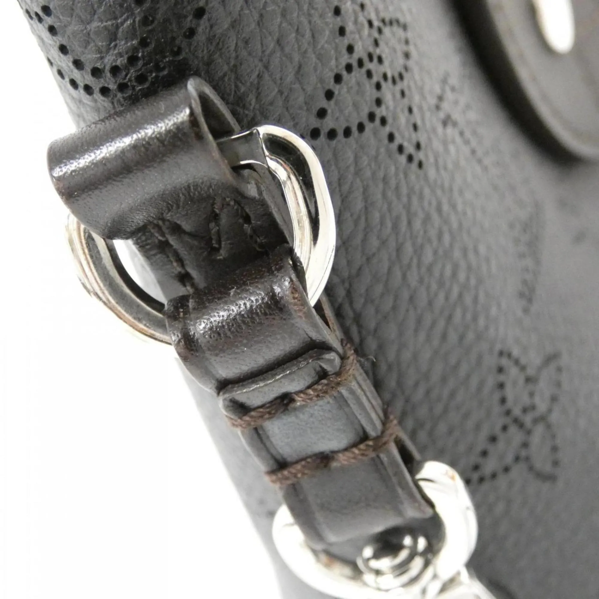 Louis Vuitton Mahina Mahina Leather Handbag (Pre-Owned)