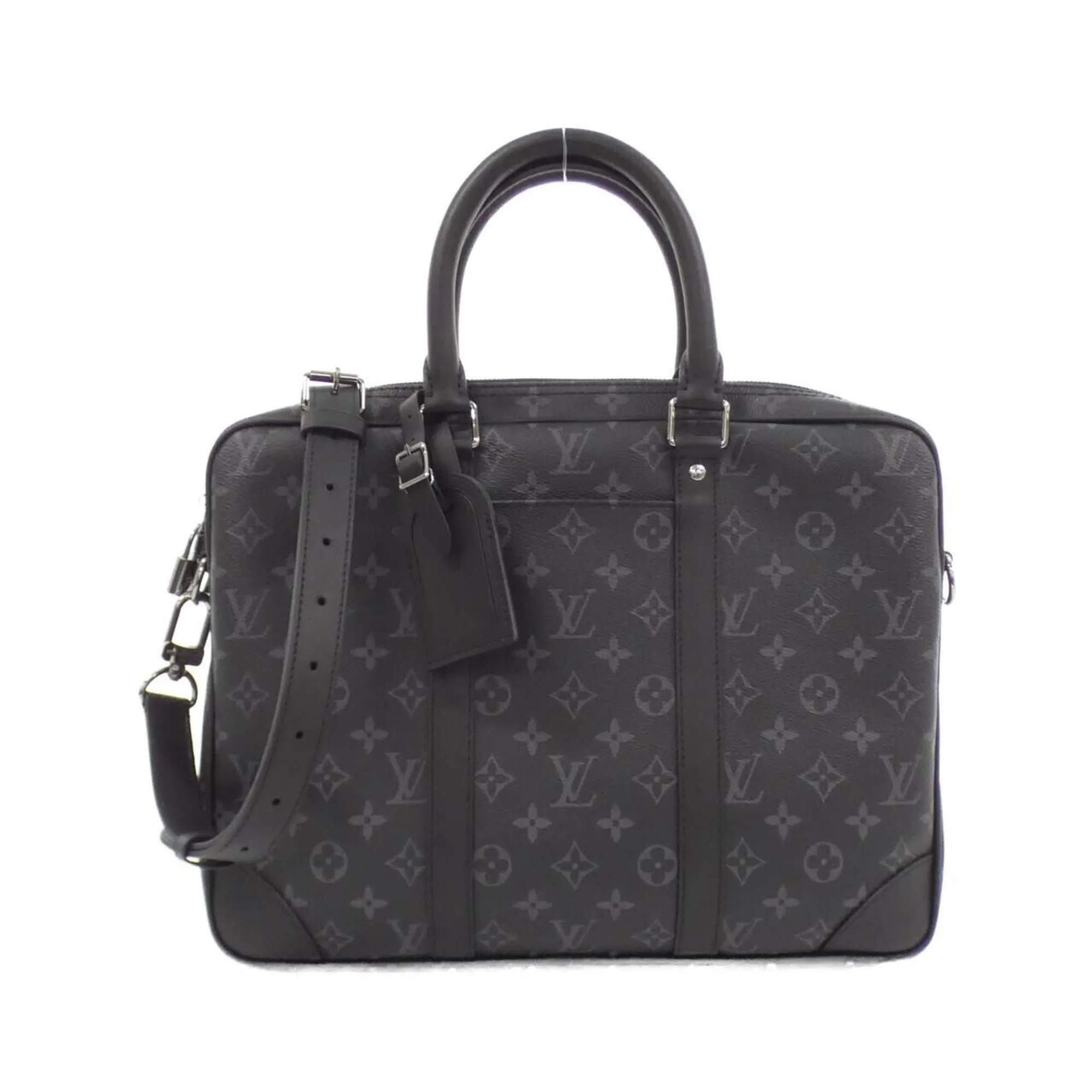Louis Vuitton Monogram Eclipse Coated Canvas Handbag (Pre-Owned)