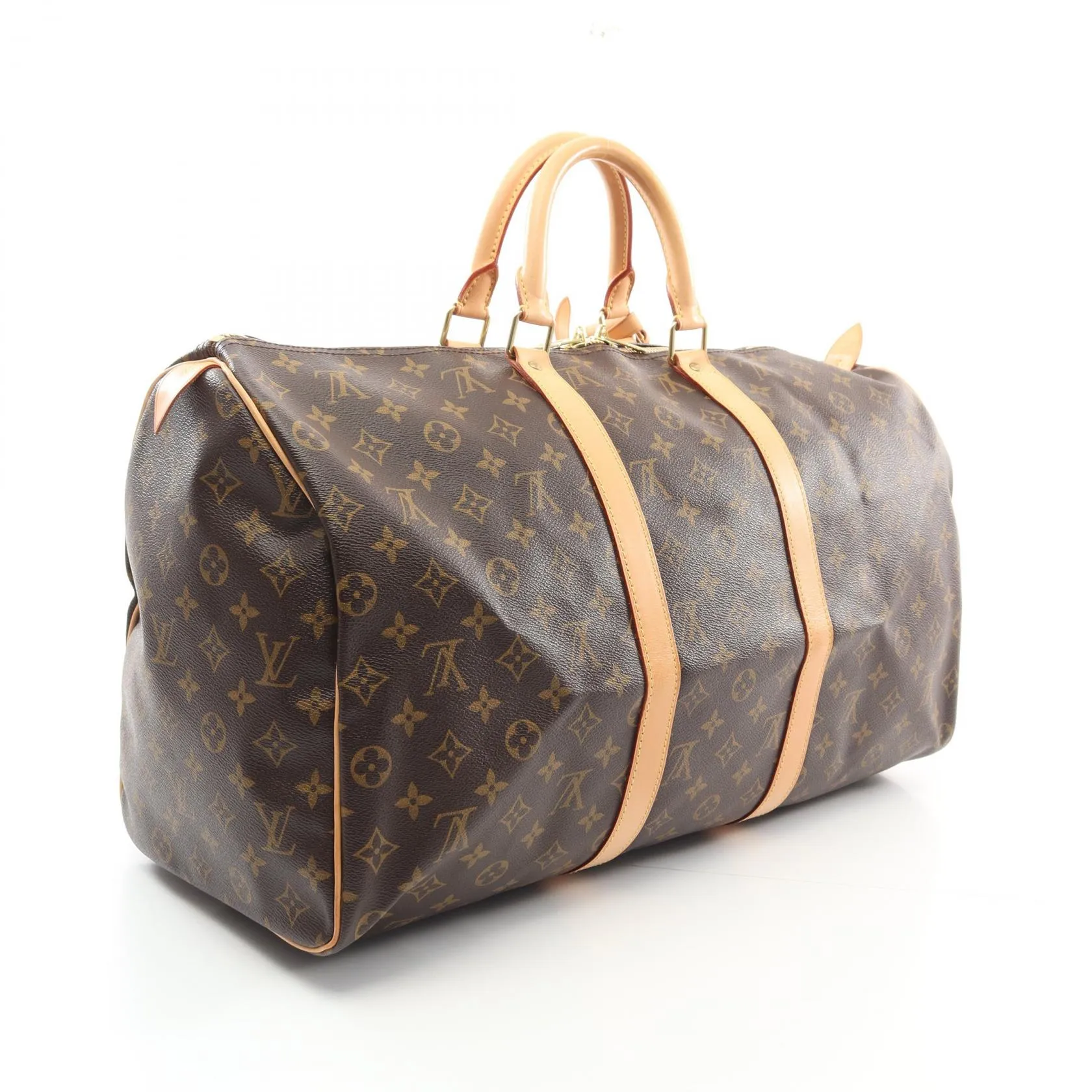 Louis Vuitton Monogram Keepall 50 Boston Bag