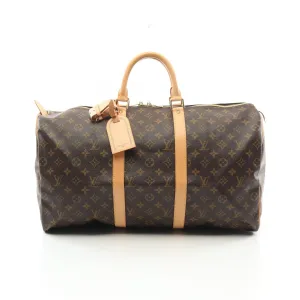 Louis Vuitton Monogram Keepall 50 Boston Bag