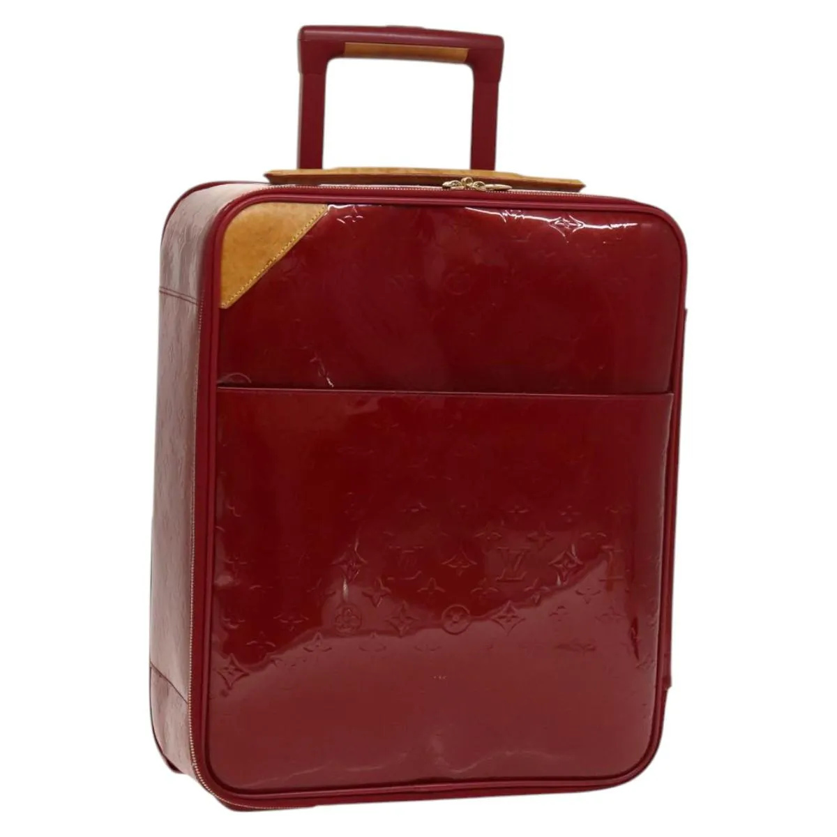 Louis Vuitton Pegase Patent Leather Travel Bag (Pre-Owned)