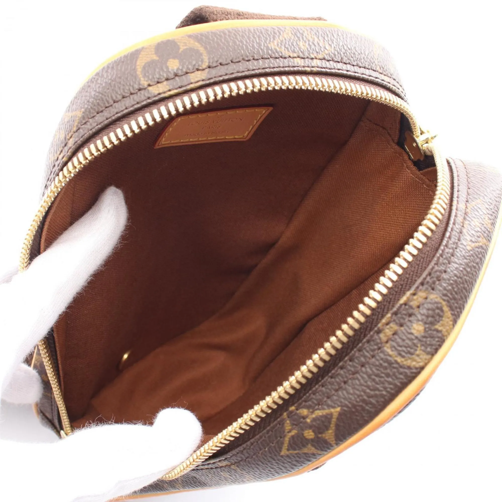 Louis Vuitton Pvc Coated Canvas Leather Fanny Pack (Pre-Owned)