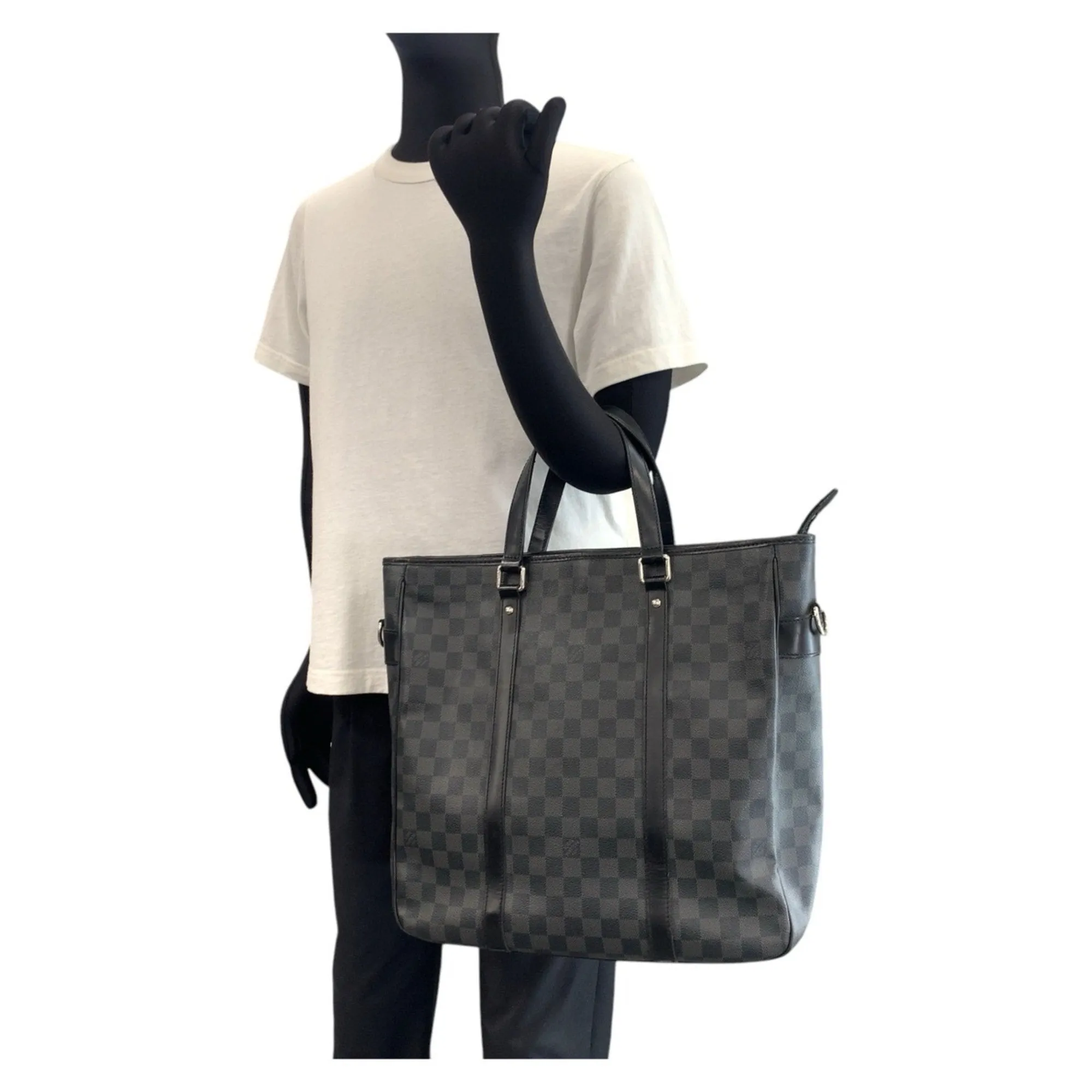 Louis Vuitton Pvc Leather Handbag (Pre-Owned)