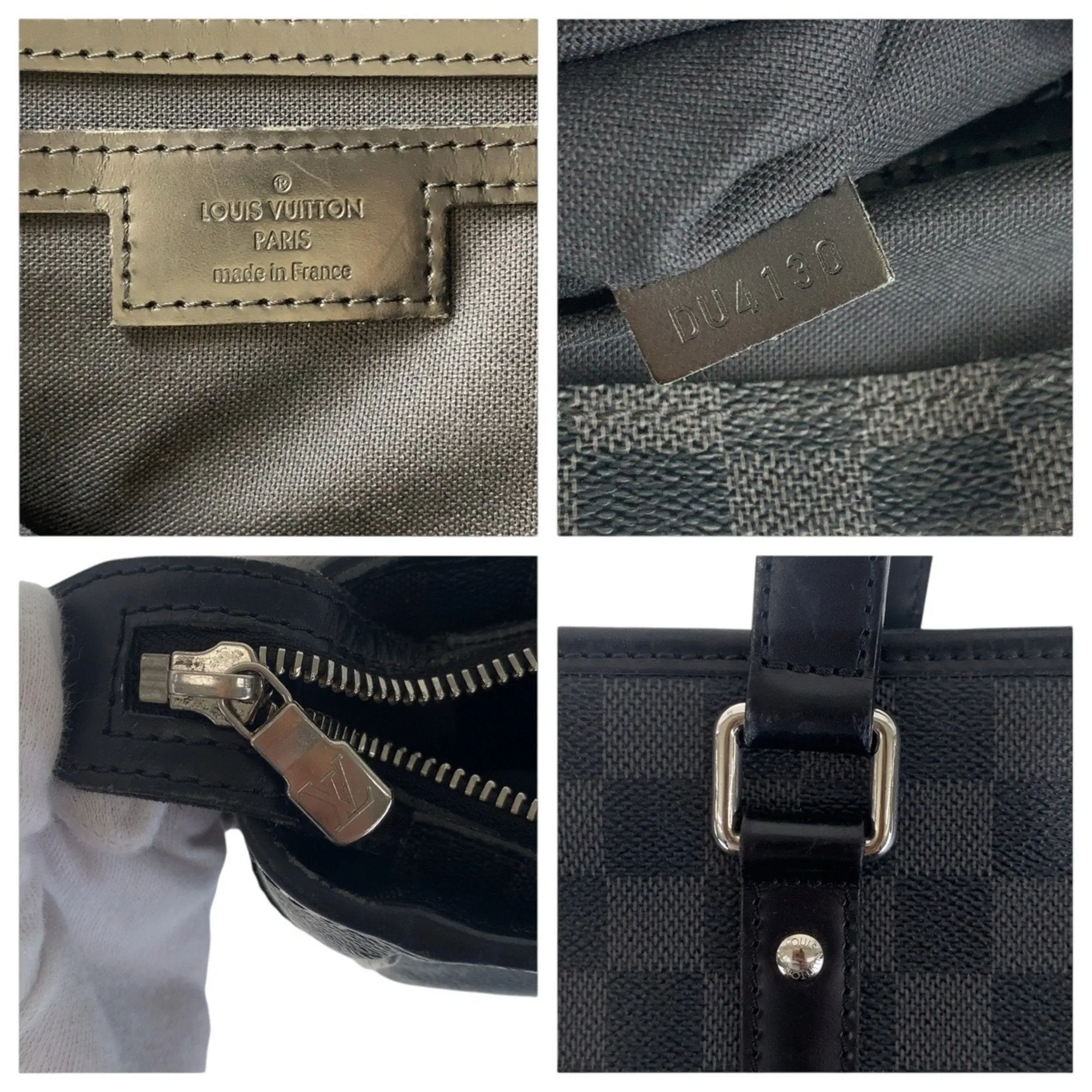 Louis Vuitton Pvc Leather Handbag (Pre-Owned)