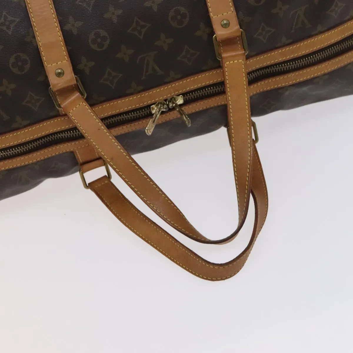 Louis Vuitton Sac Souple Canvas Travel Bag (Pre-Owned)