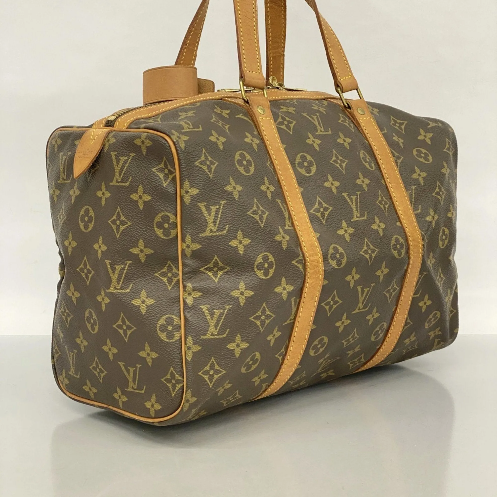 Louis Vuitton Sac Souple Canvas Travel Bag (Pre-Owned)