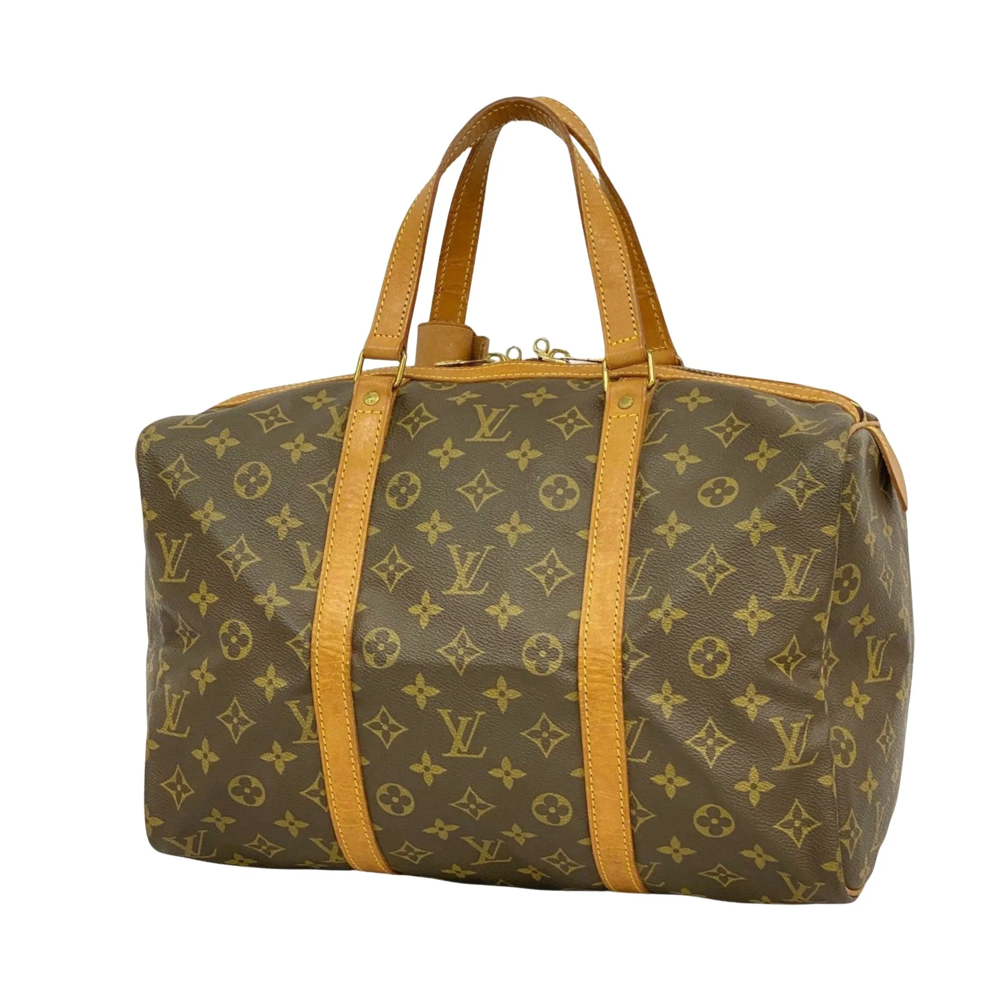 Louis Vuitton Sac Souple Canvas Travel Bag (Pre-Owned)