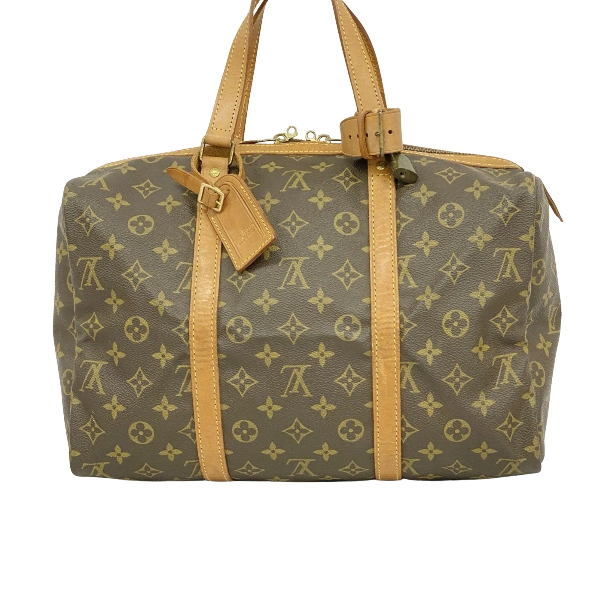Louis Vuitton Sac Souple Canvas Travel Bag (Pre-Owned)