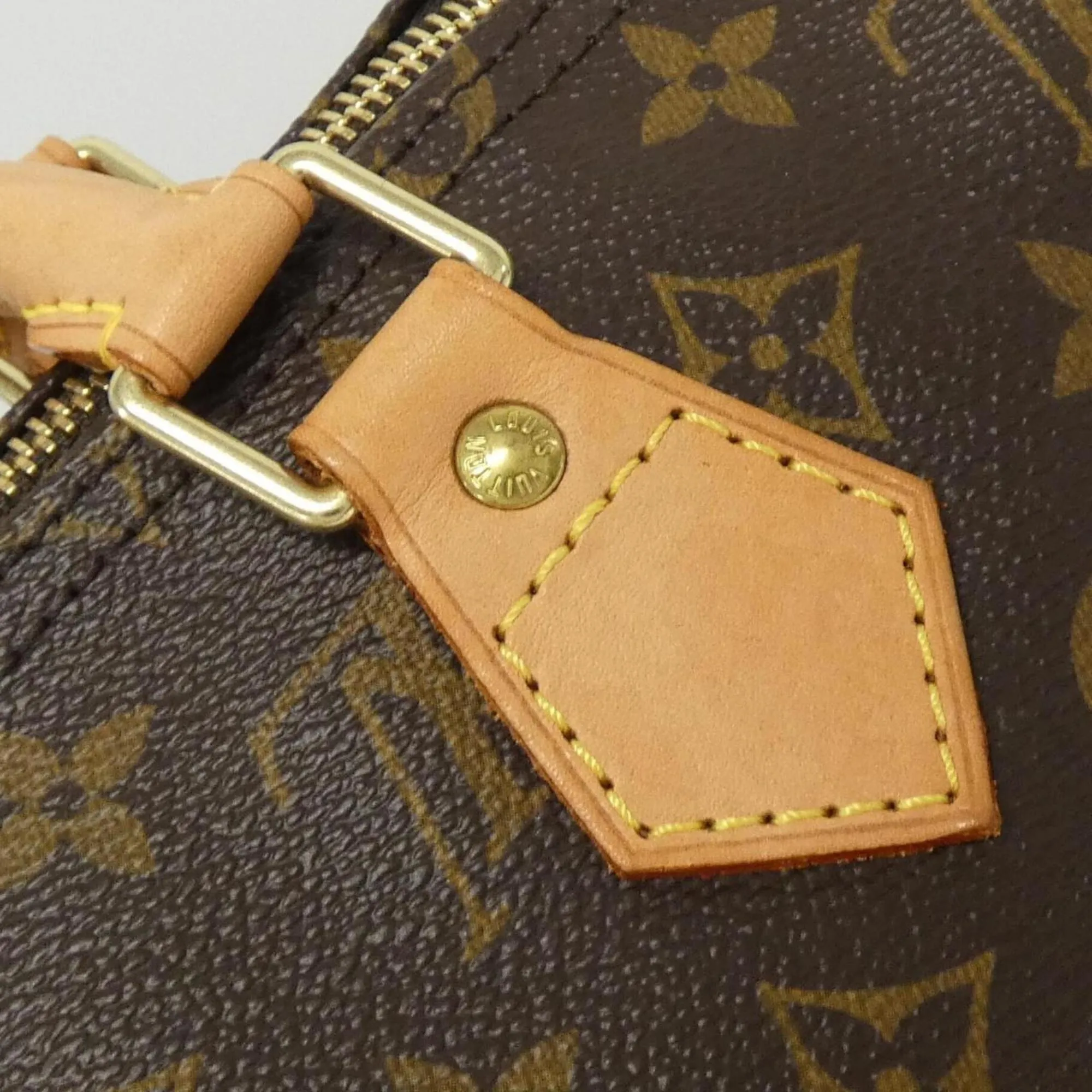 Louis Vuitton Speedy 35 Canvas Travel Bag (Pre-Owned)