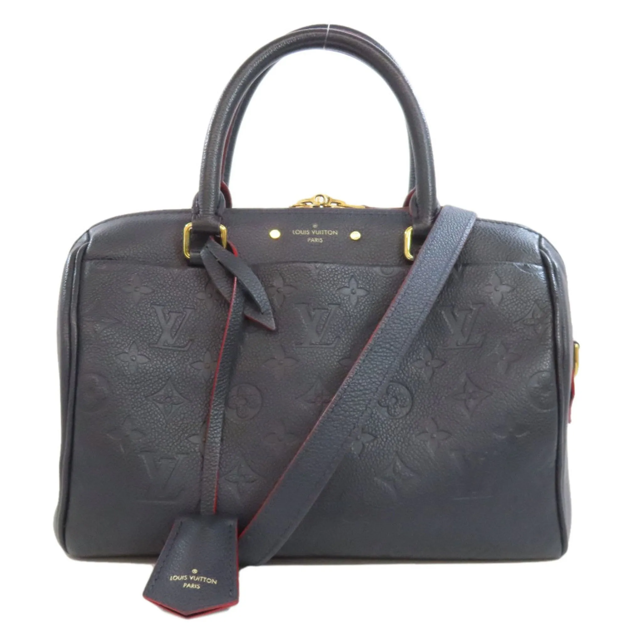 Louis Vuitton Speedy Bandoulire 25 Leather Travel Bag (Pre-Owned)