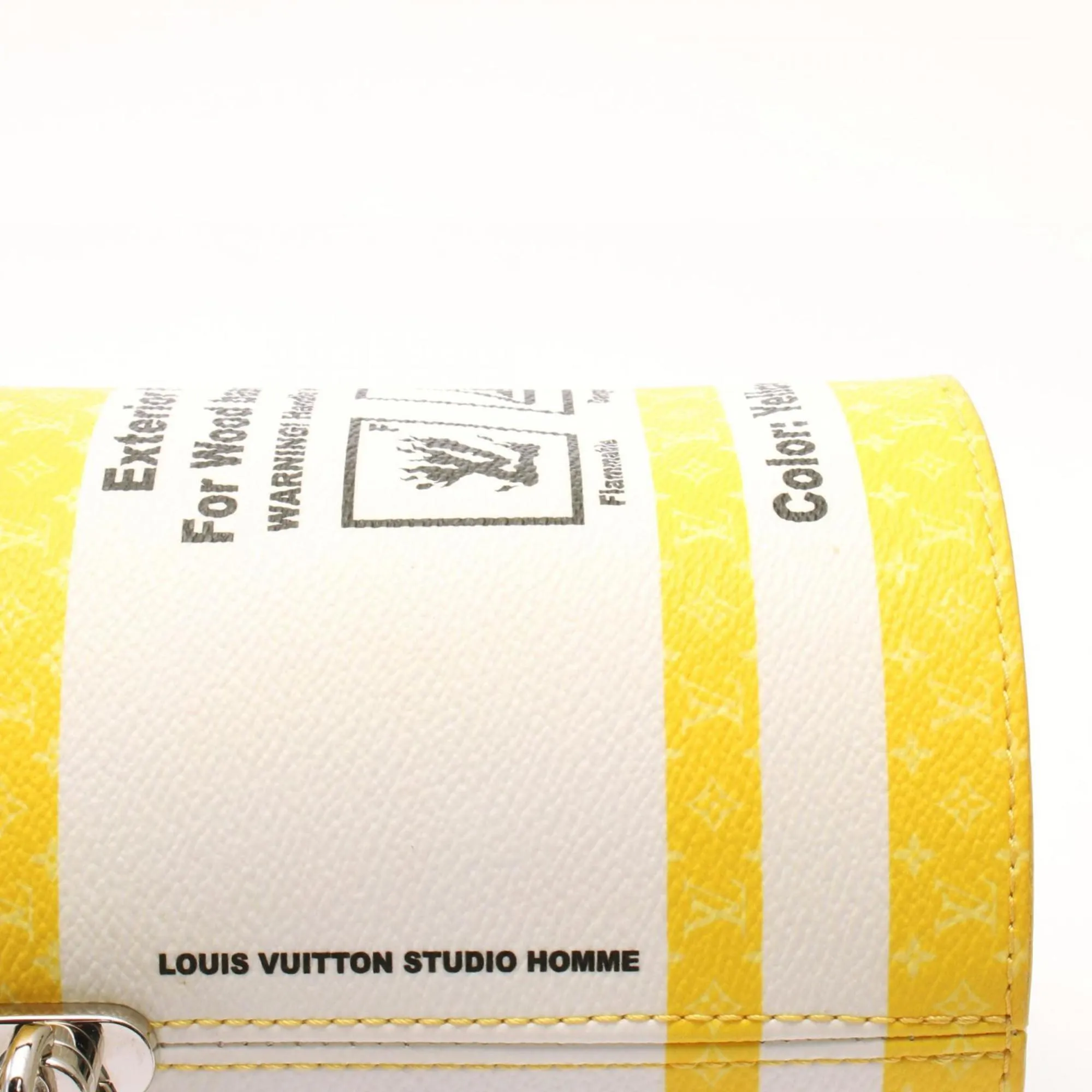 Louis Vuitton  yellow Leather Handbag (Pre-Owned)