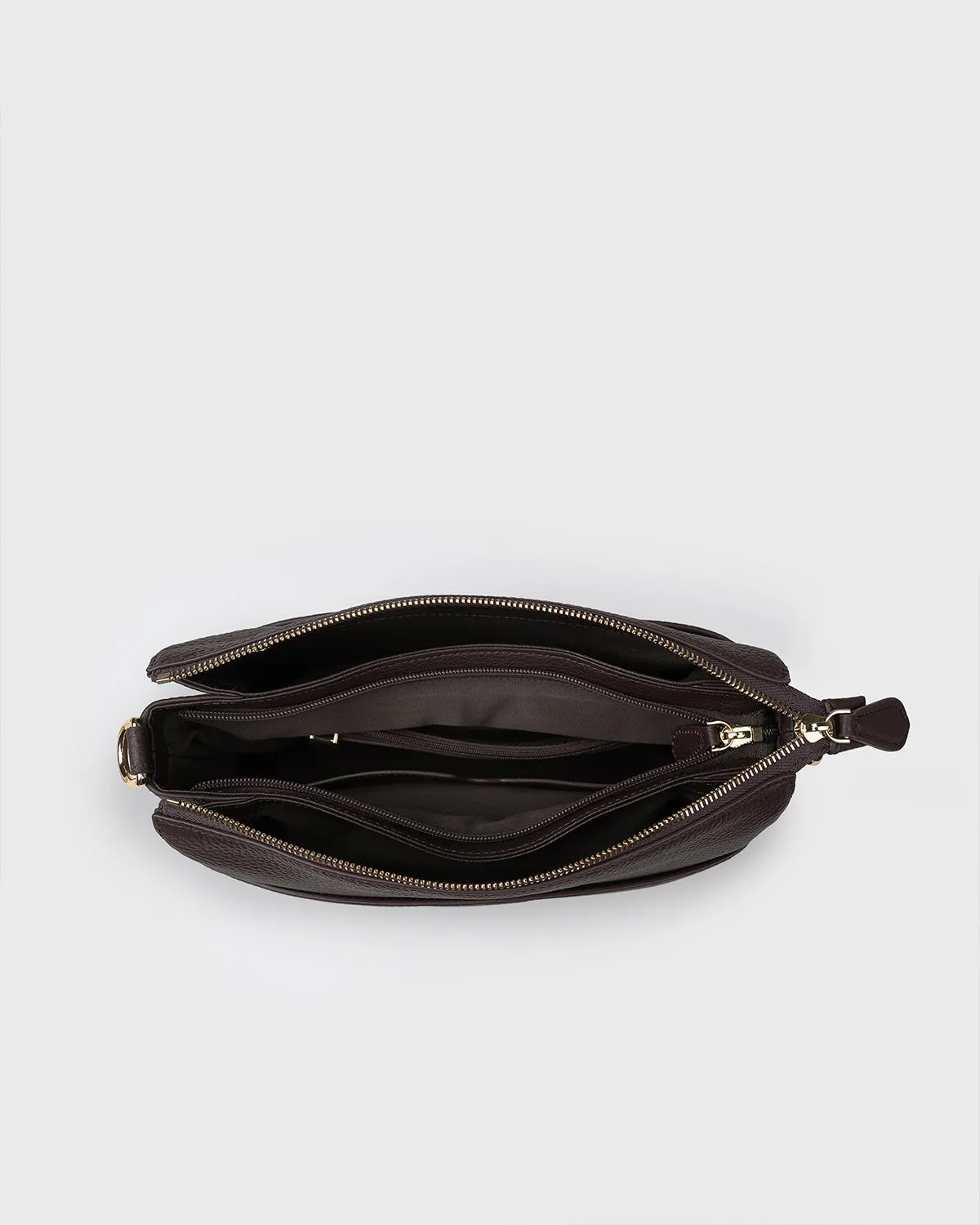 Marlows Shoulder Bag (Dark Plum)
