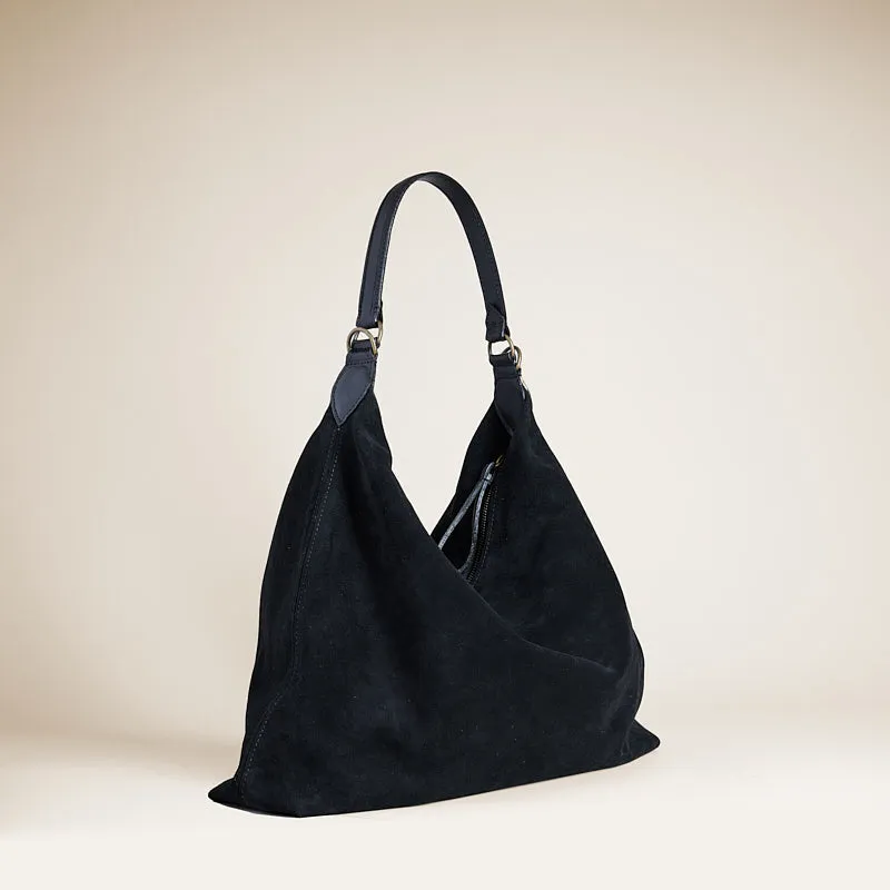 Maurice Hobo - Suede Black
