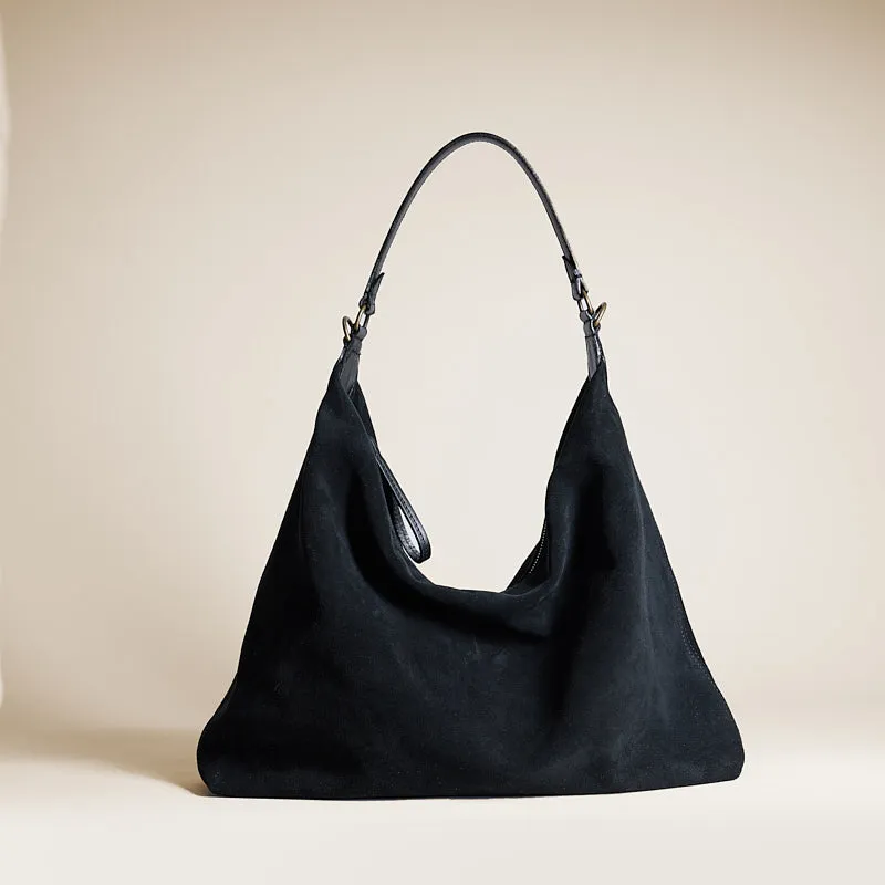 Maurice Hobo - Suede Black