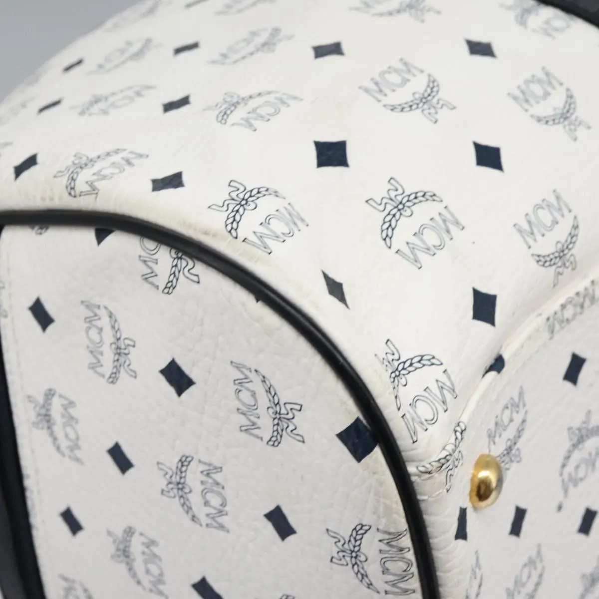 MCM Visetos Canvas Travel Bag (Pre-Owned)