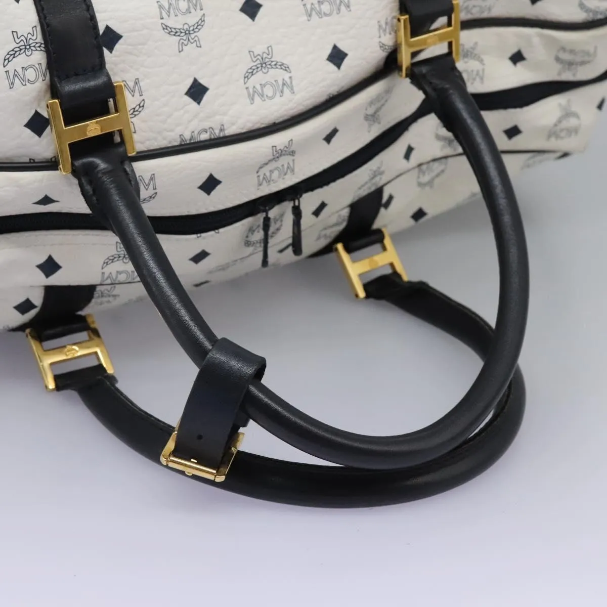 MCM Visetos Canvas Travel Bag (Pre-Owned)